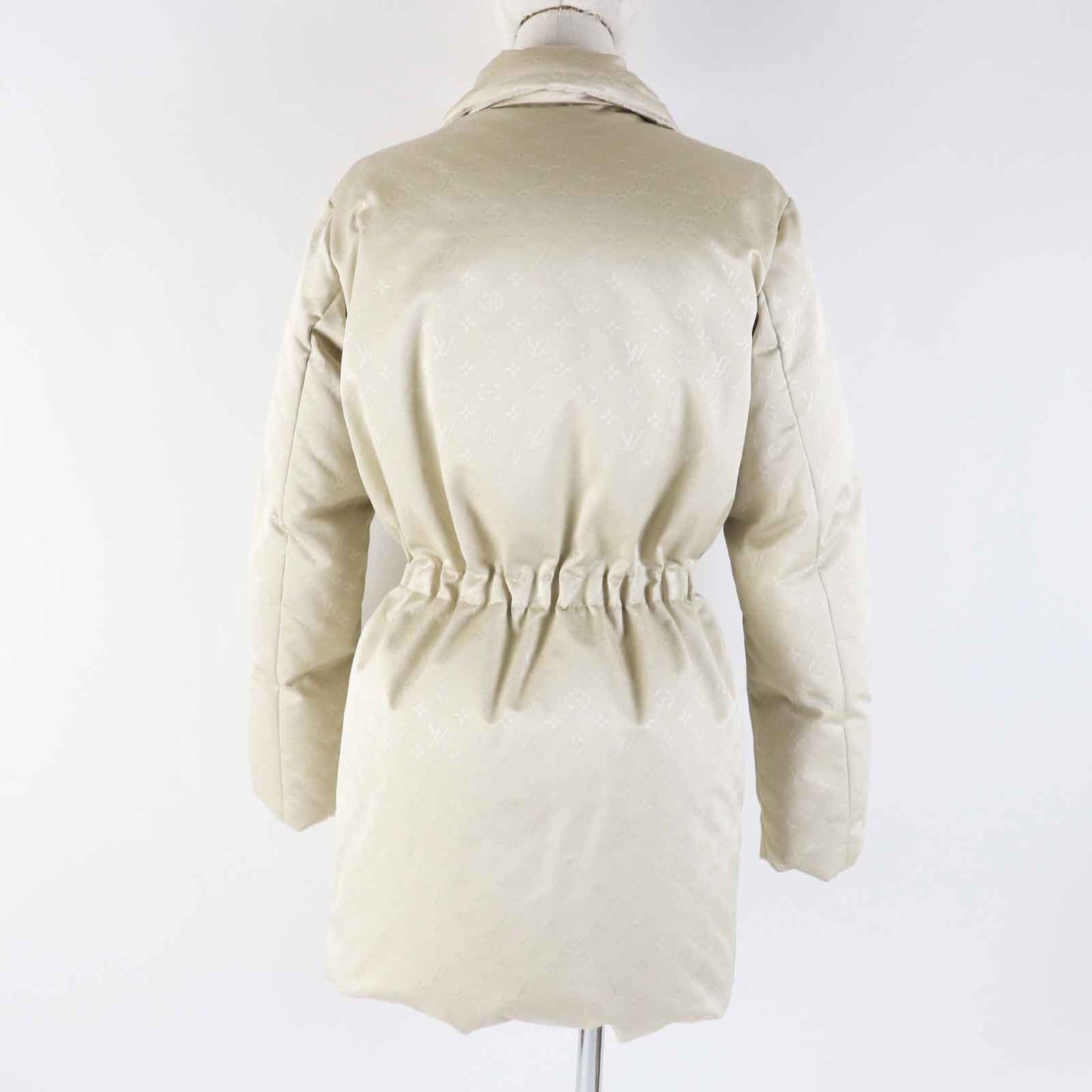 LOUIS VUITTON down coat FDJA44QWD polyester beige 36