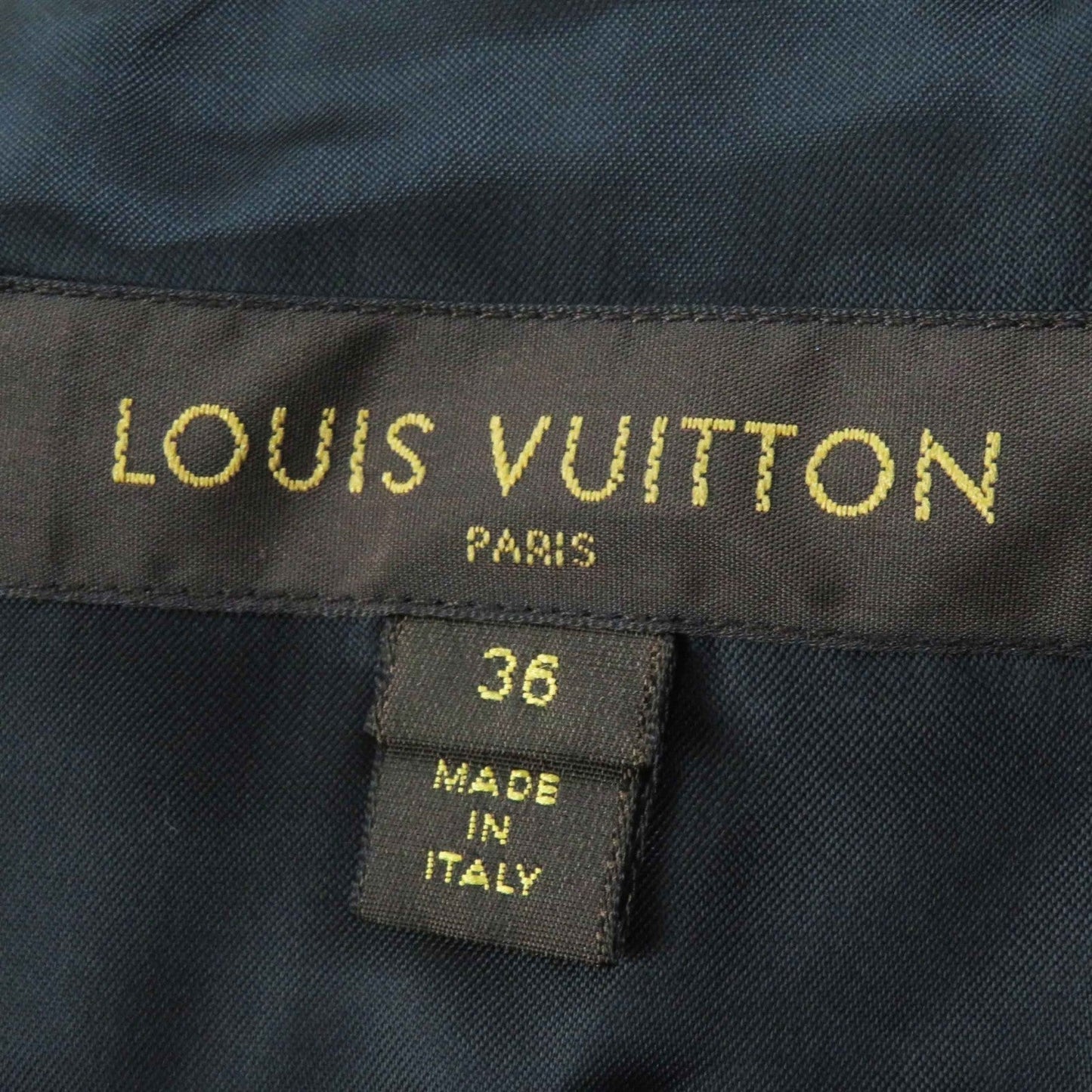 LOUIS VUITTON down coat FDJA44QWD polyester beige 36