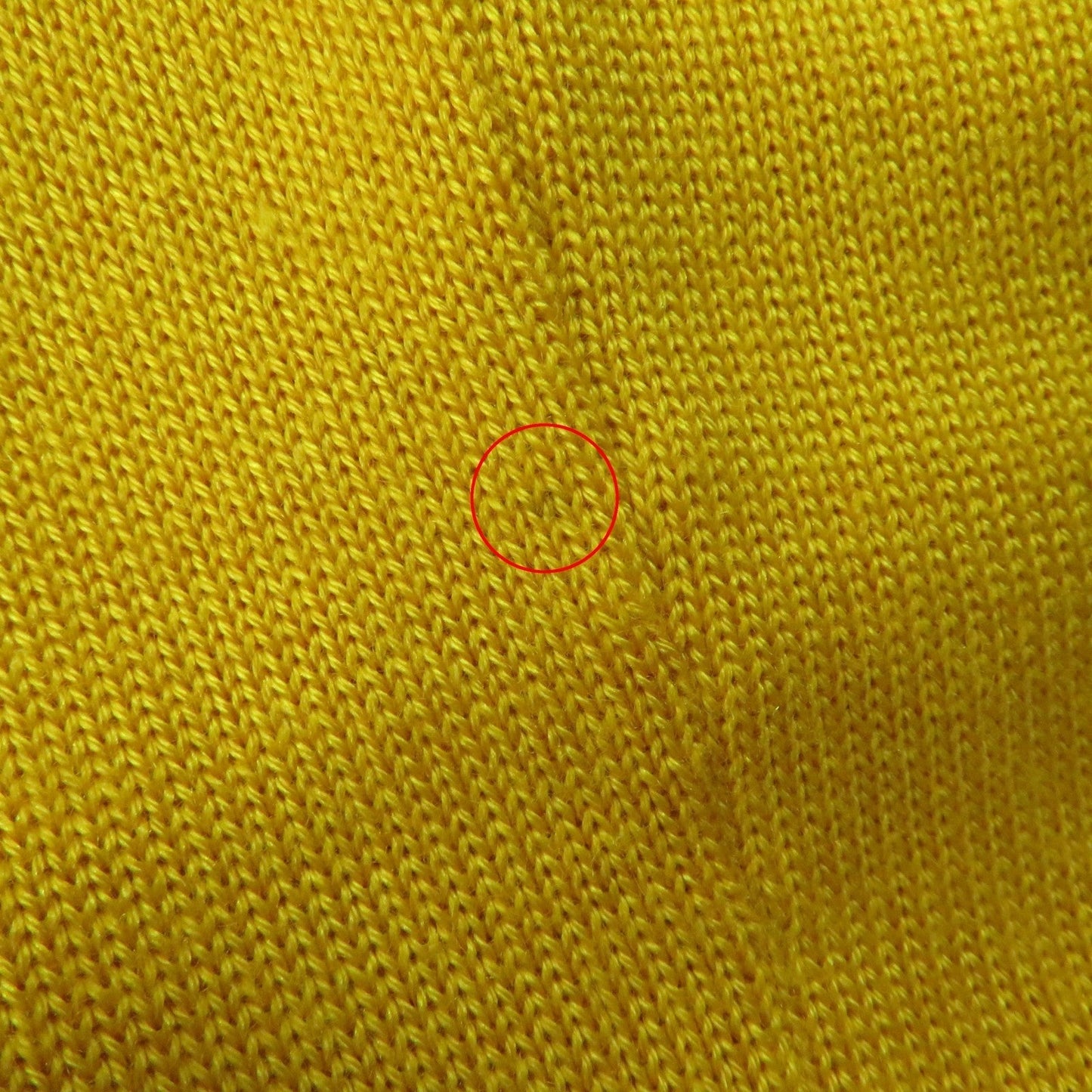 HERMES knit cashmere yellow 38