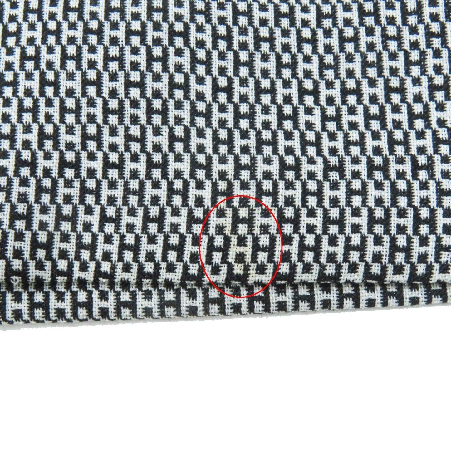 HERMES Pants wool Black Grey Margiela period 34