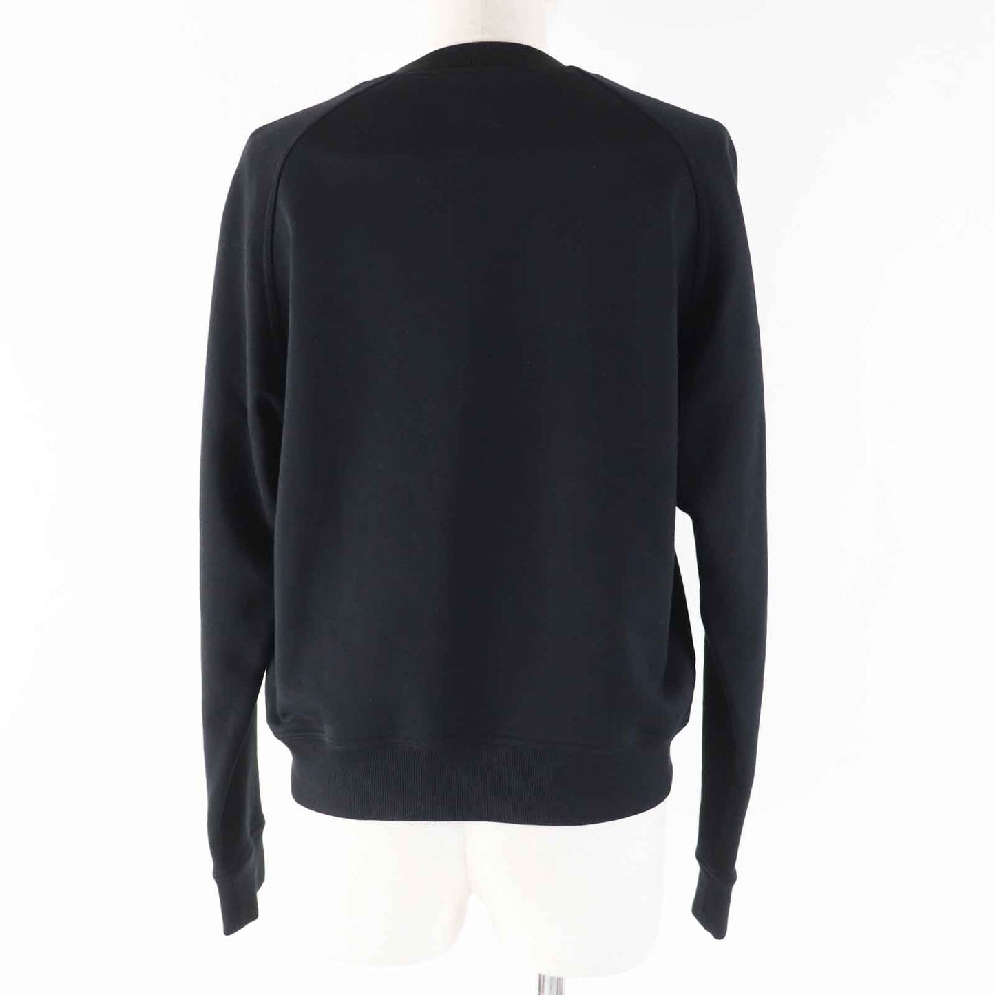 HERMES sweat 2E4609DQ cotton black 36