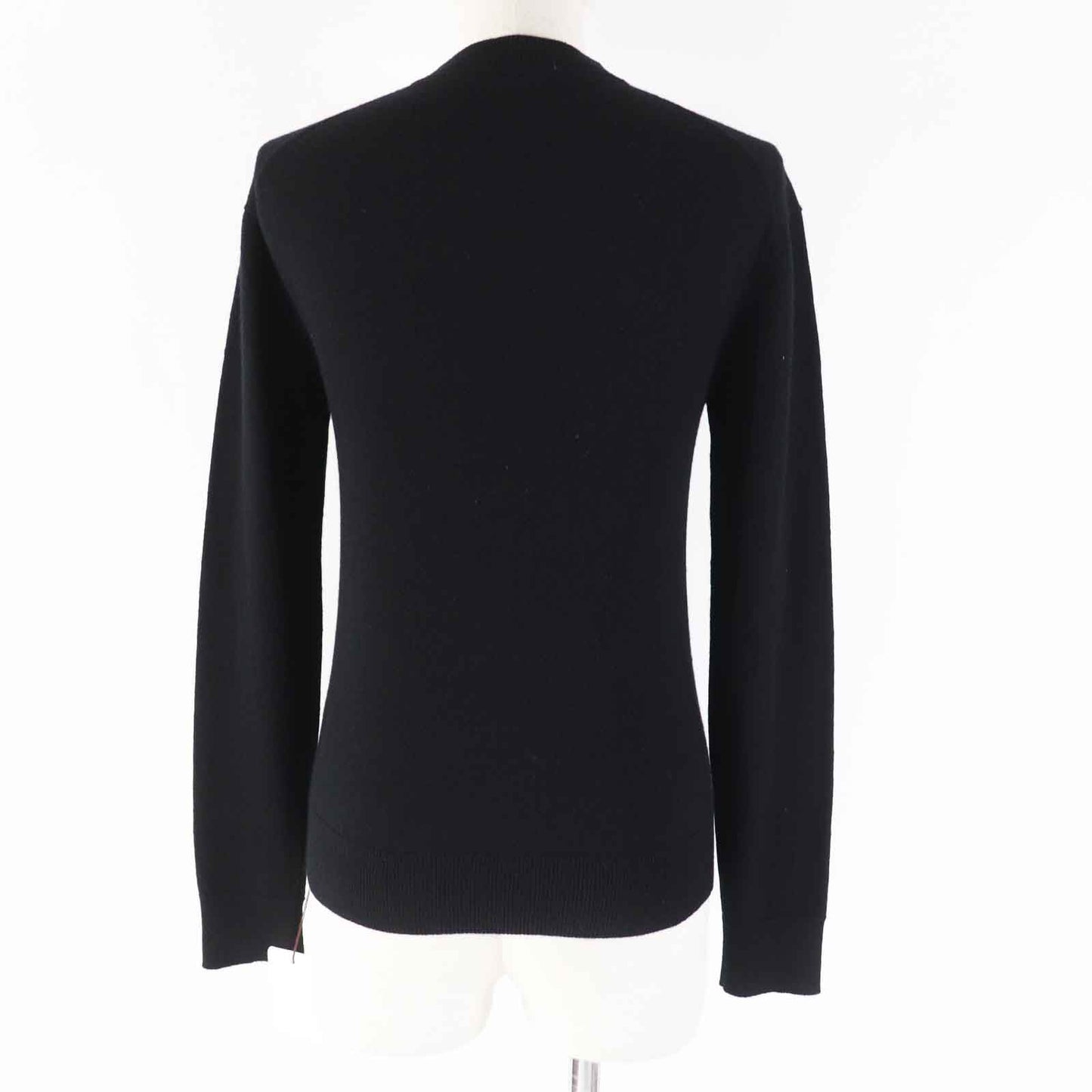 HERMES knit 3H2653D1 cashmere black 34