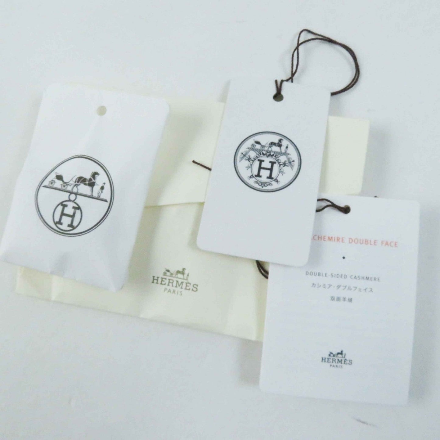 HERMES Best 3H0198DB cashmere Navy 36