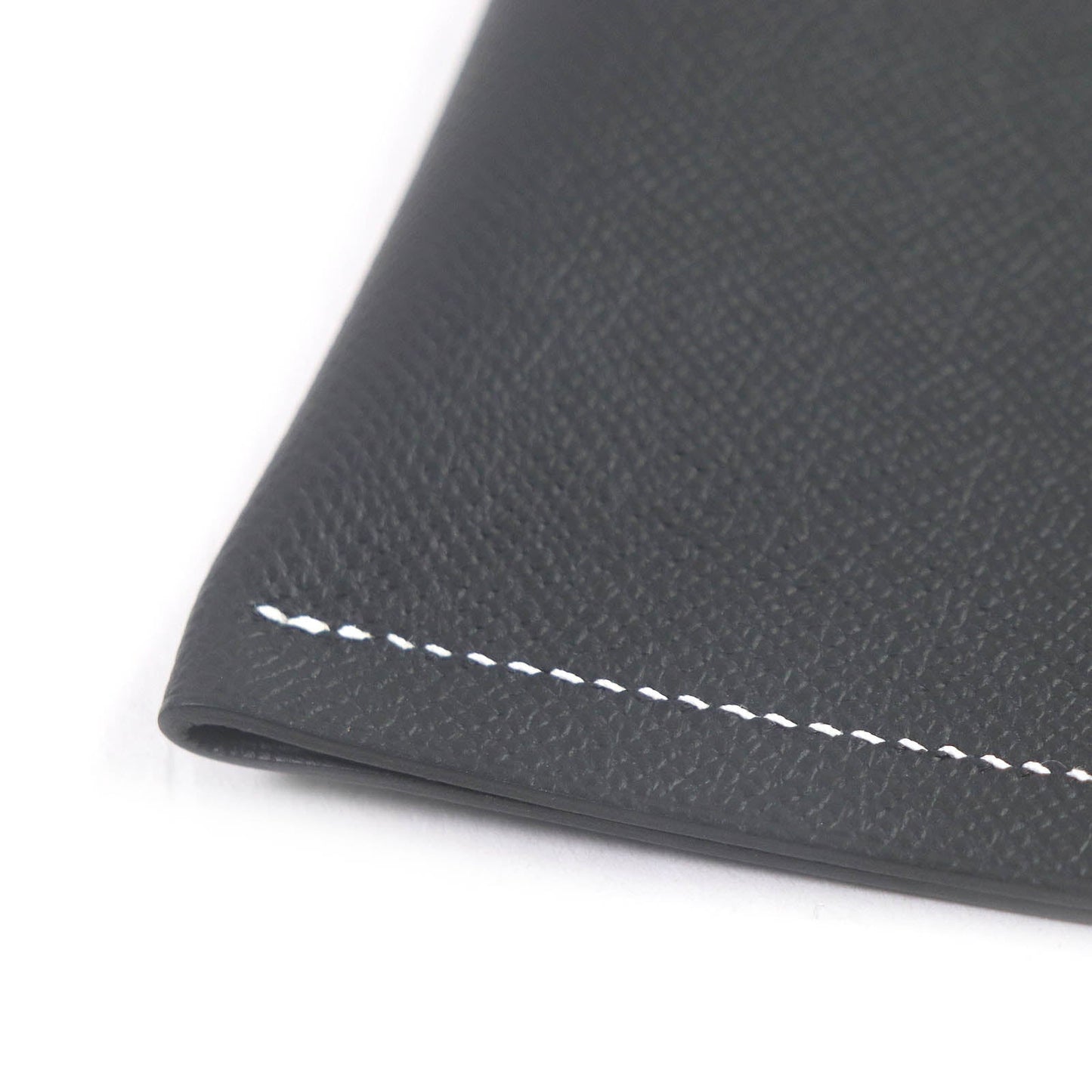 HERMES glasses case Epsom black