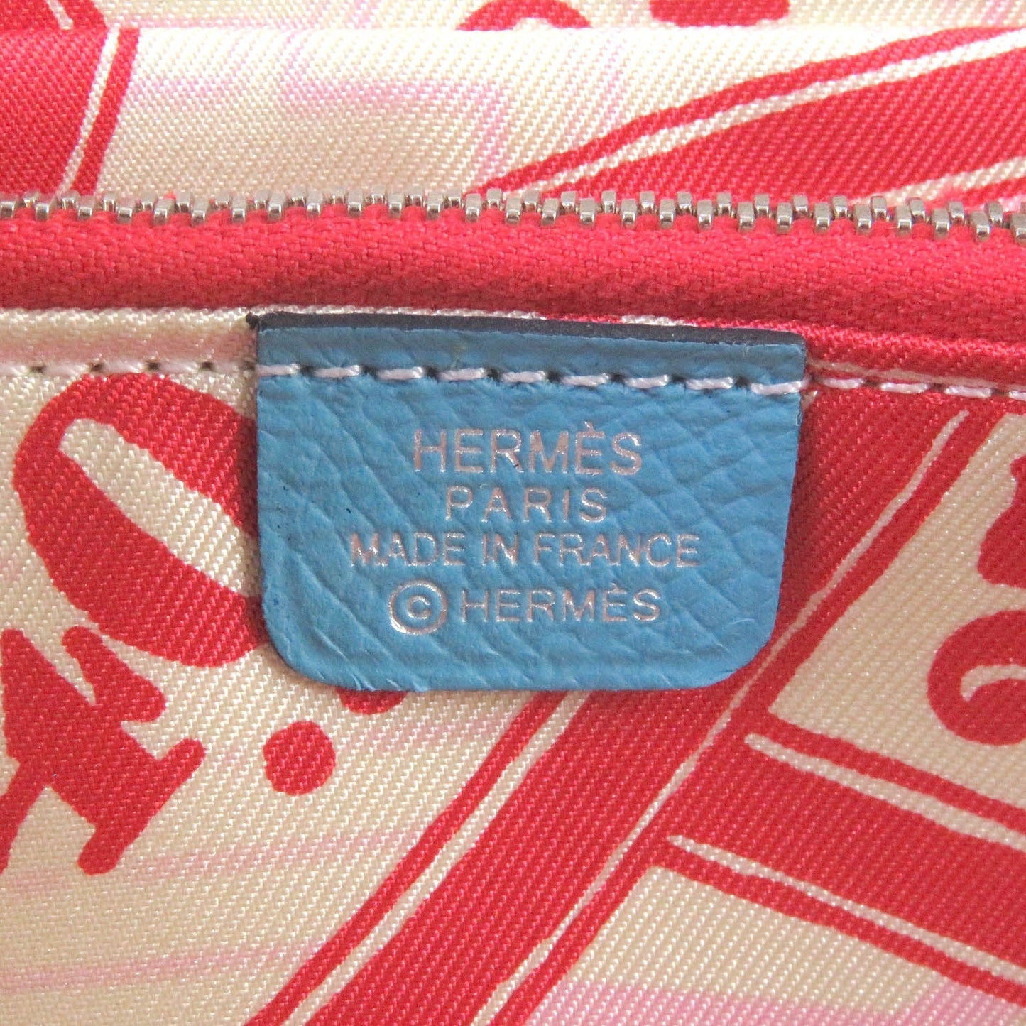 HERMES Long Wallet Purse Epsom Brunol