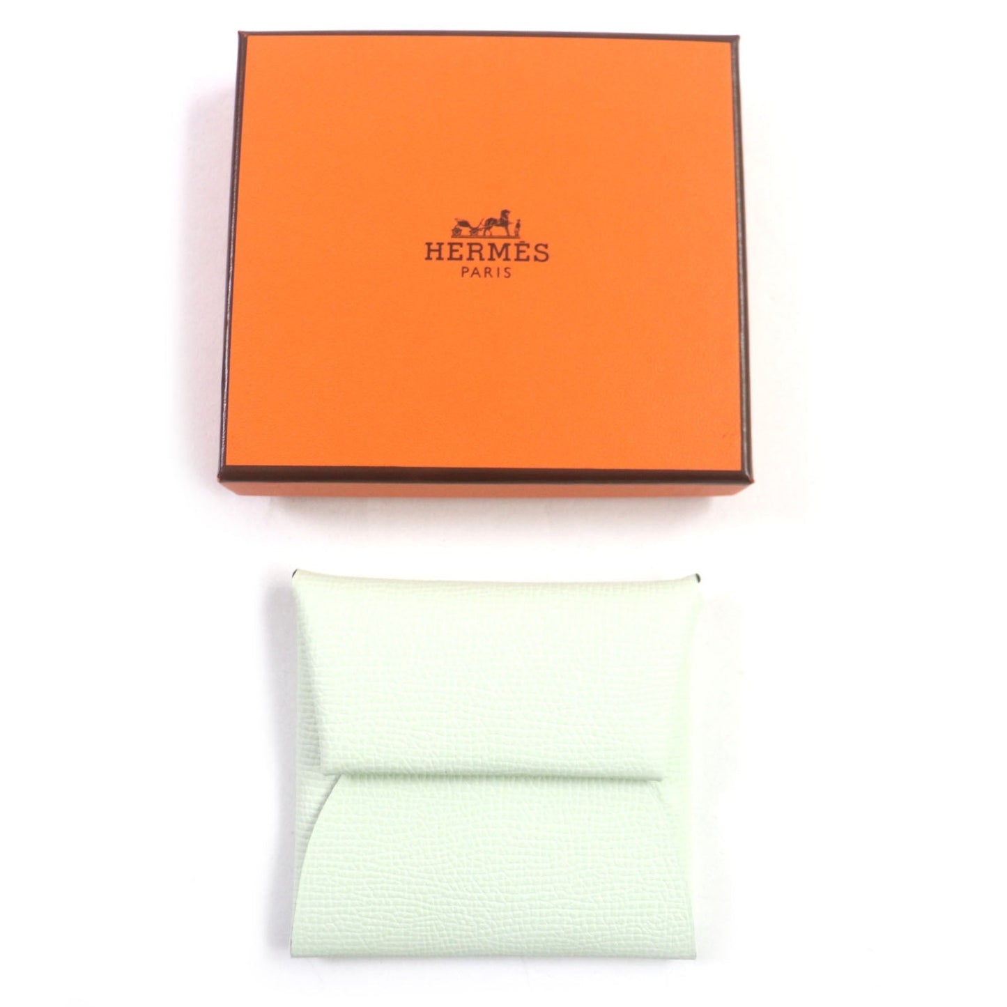 HERMES Coin case Epsom Veil Fizz Veil Yucca Bastia Verso