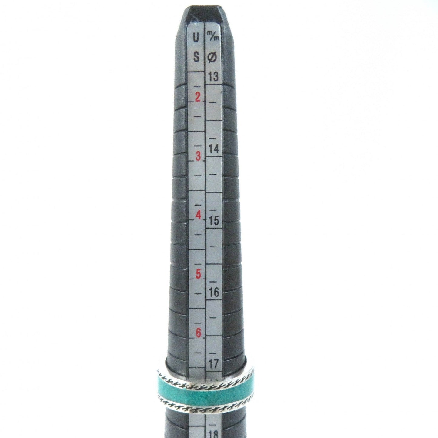 GUCCI Ring AG925 Silver Green type