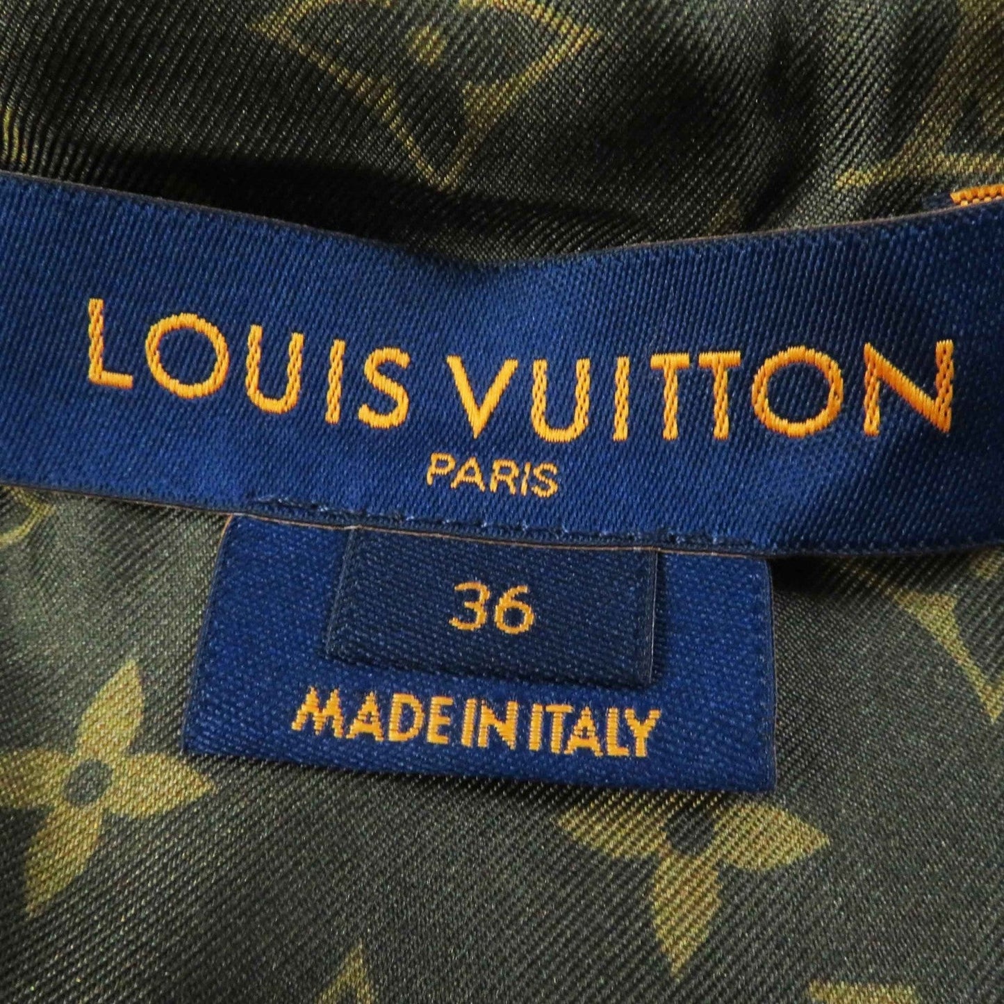 LOUIS VUITTON Bomber jacket 1A9B54 Sheep leather black 36