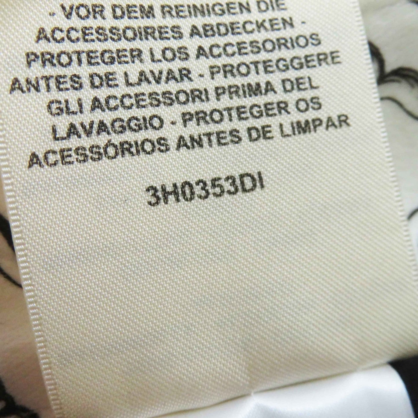 HERMES setup 3H0258DU/3H0353DI cotton White black Astrologie Remix
