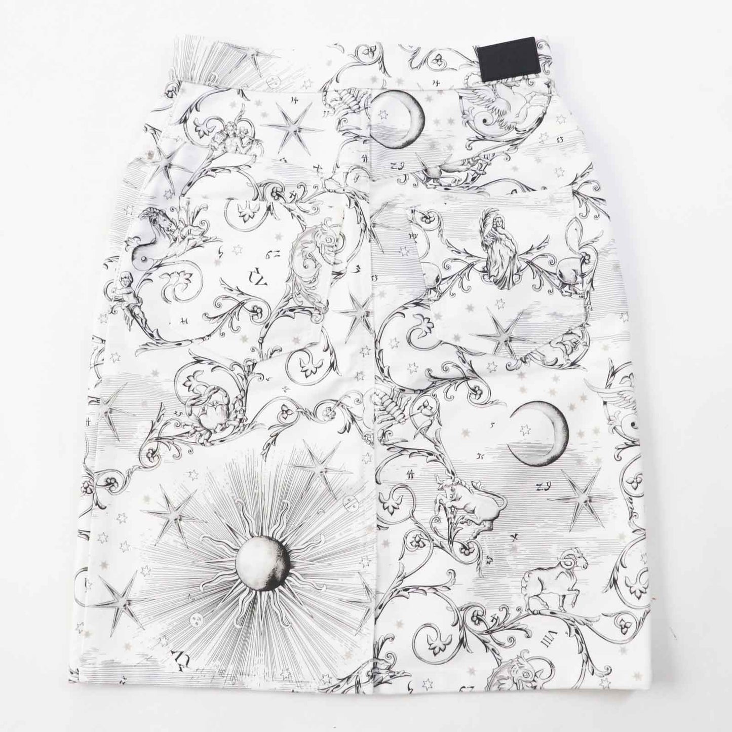 HERMES setup 3H0258DU/3H0353DI cotton White black Astrologie Remix