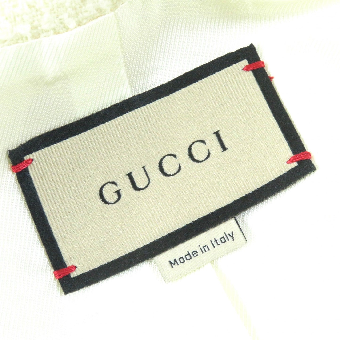 GUCCI coat 643296 wool Ivory 42