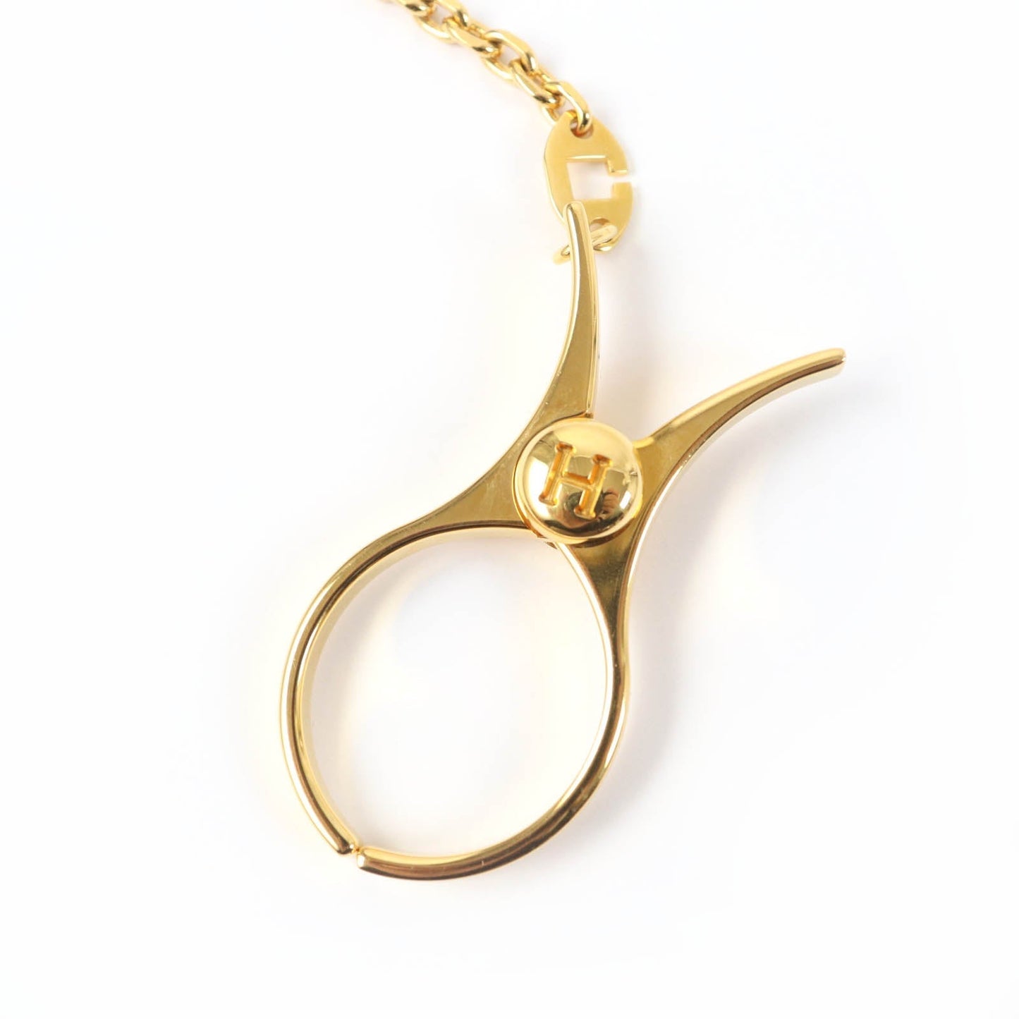 HERMES Other accessories Gold Plated gold Filou
