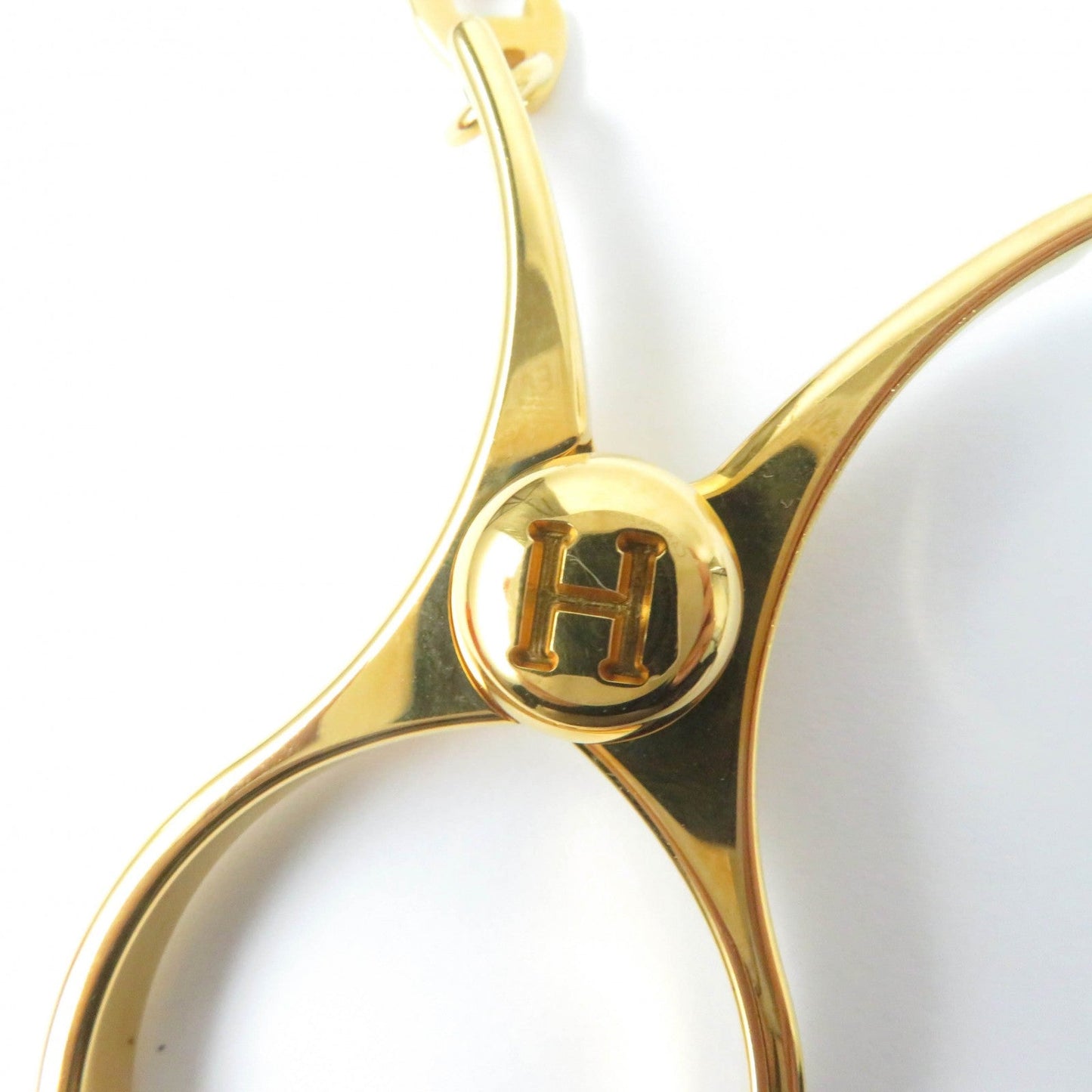 HERMES Other accessories Gold Plated gold Filou
