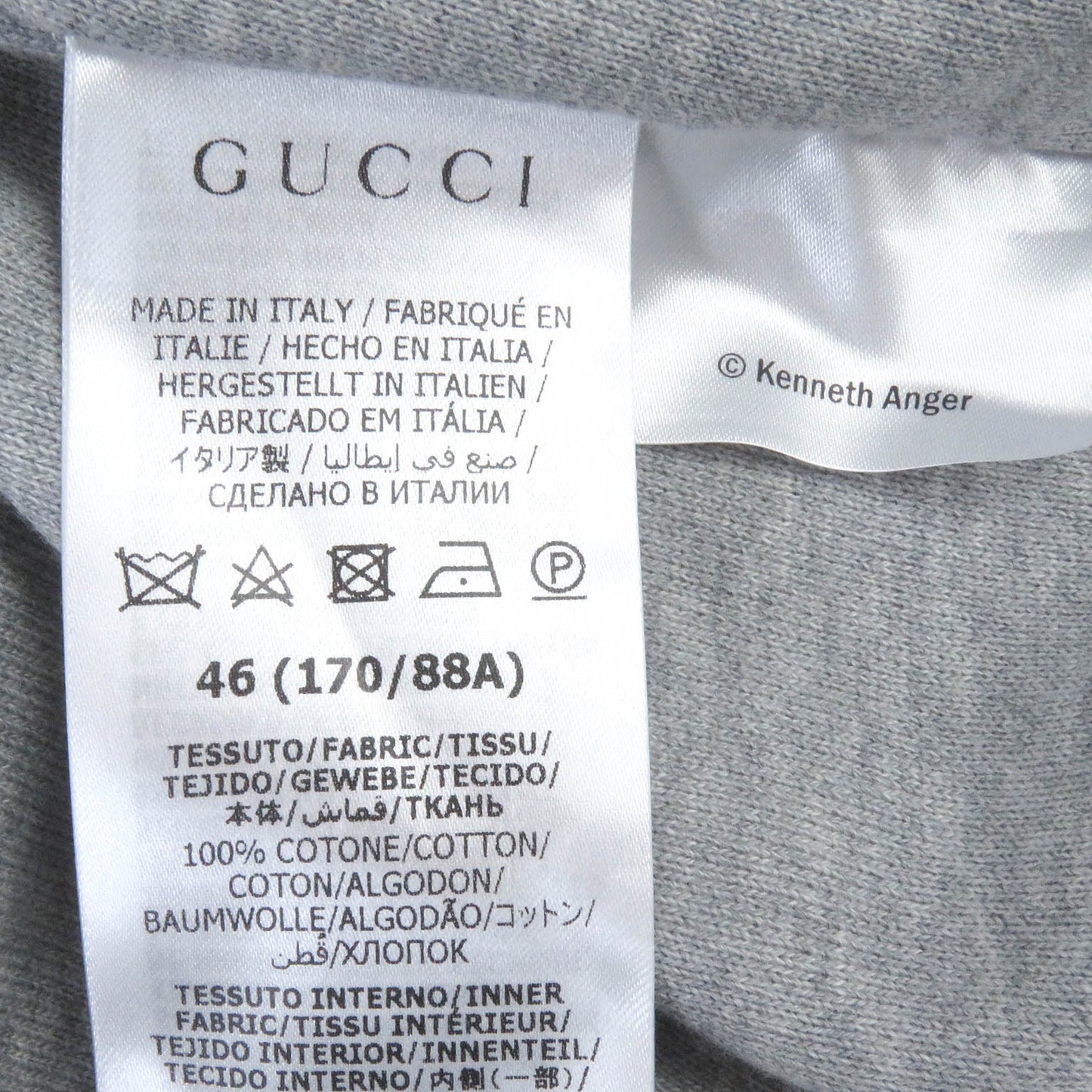 GUCCI Denim Jacket 697042 cotton Indigo blue 46
