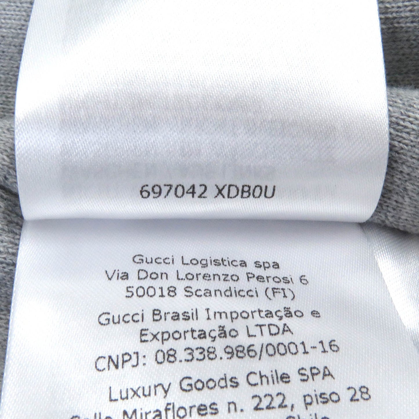 GUCCI Denim Jacket 697042 cotton Indigo blue 46
