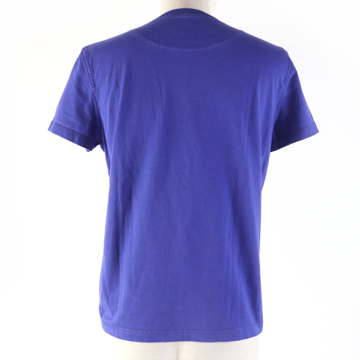HERMES Short sleeve T-shirt 3E4620DL cotton Blue type 38