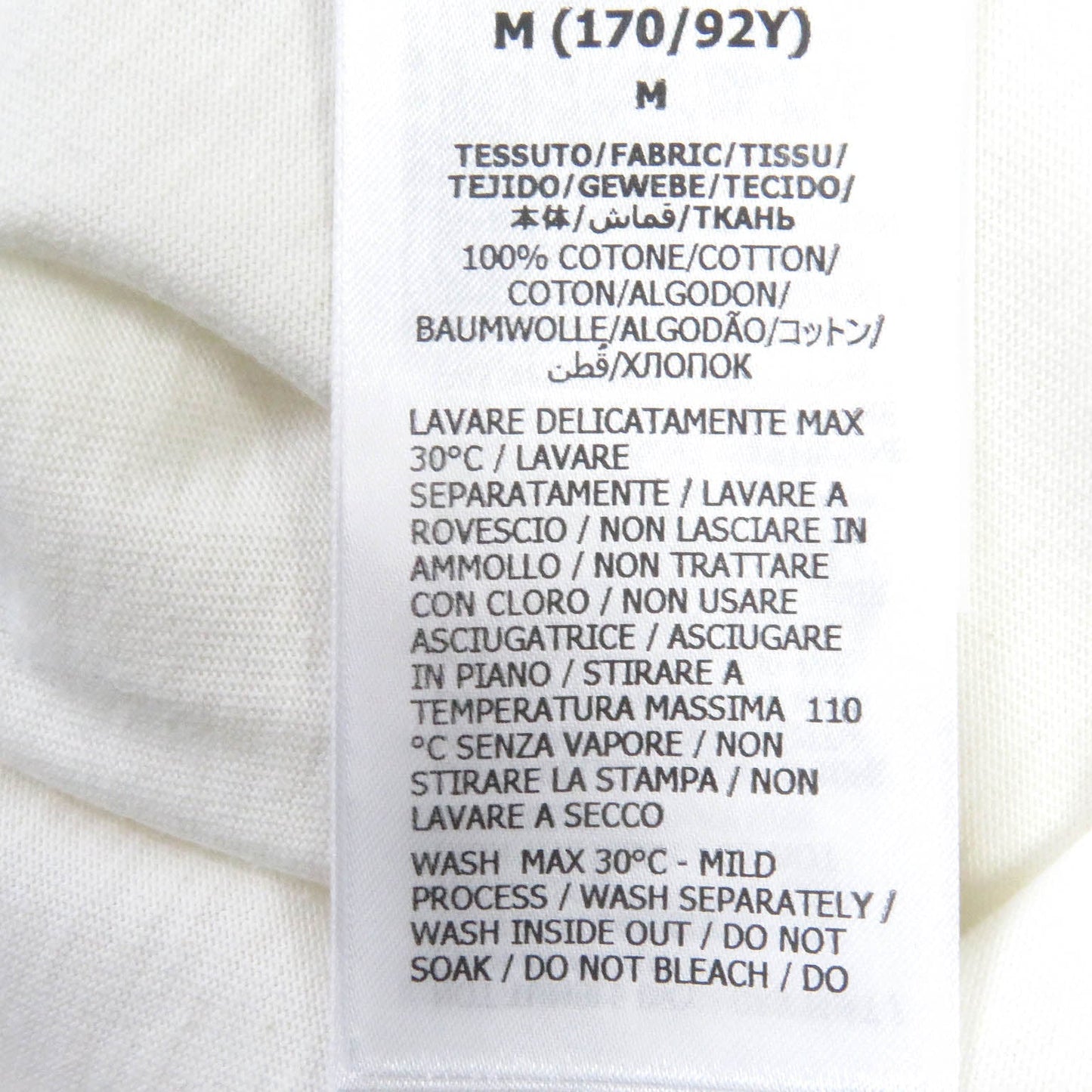 GUCCI Short sleeve T-shirt 717422 cotton white M