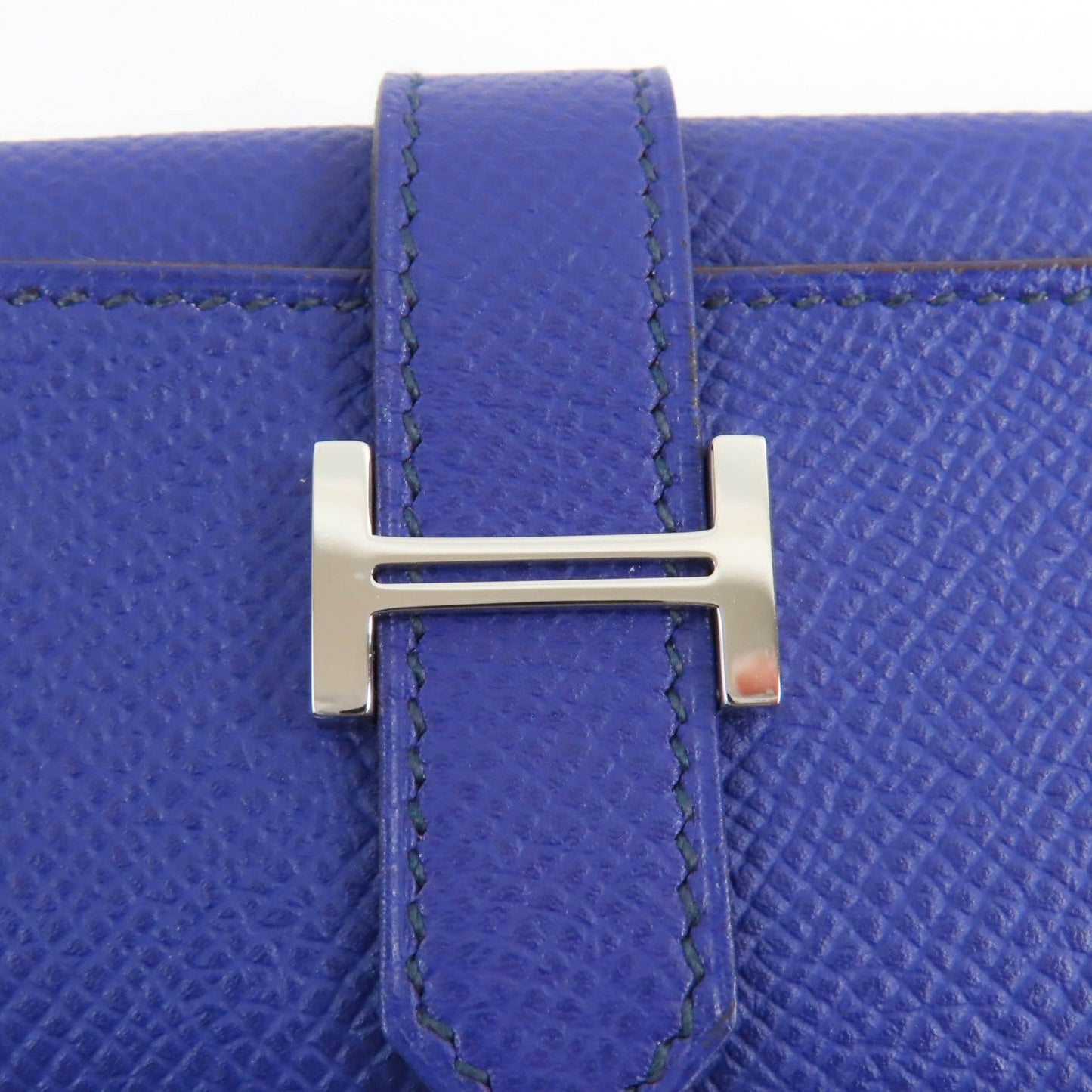 HERMES Key case Key holder  Epsom purple Bean