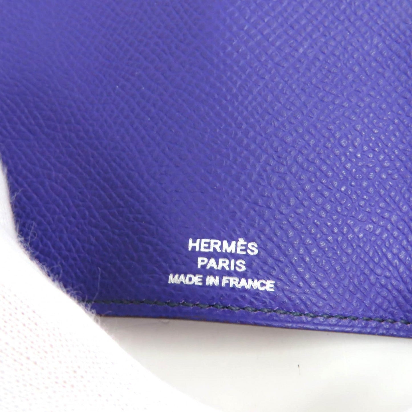 HERMES Key case Key holder  Epsom purple Bean