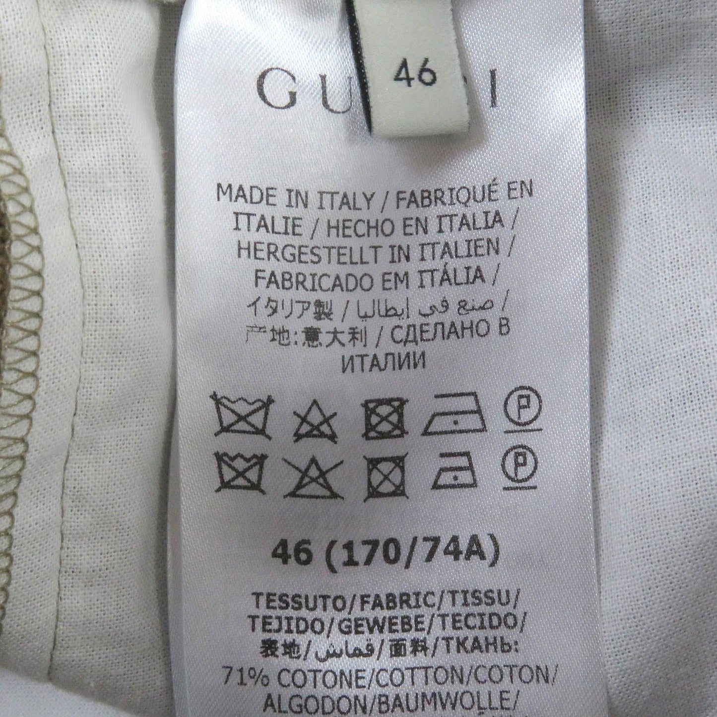 GUCCI Pants 569769 cotton Brown 46