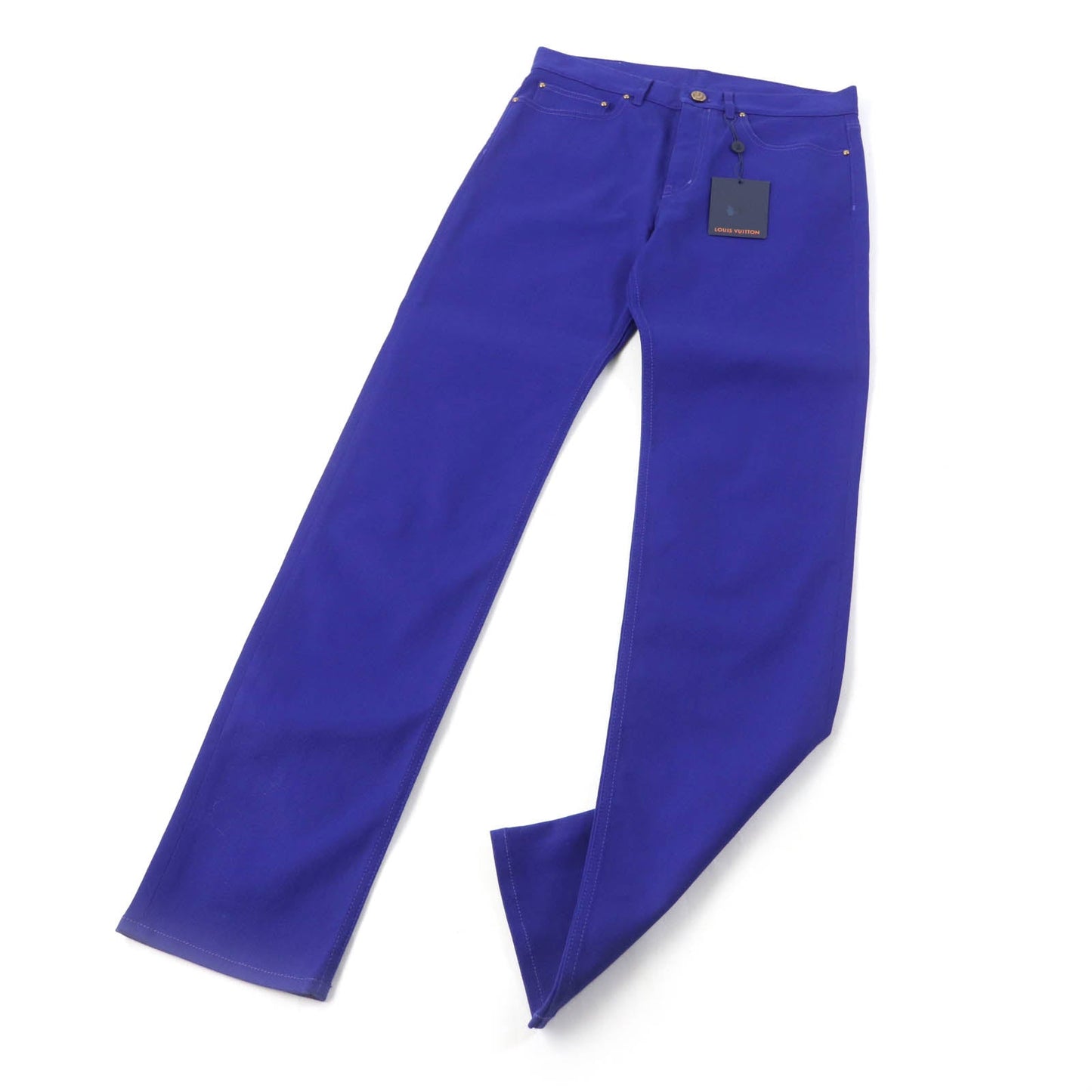 LOUIS VUITTON Denim pants cotton blue 30