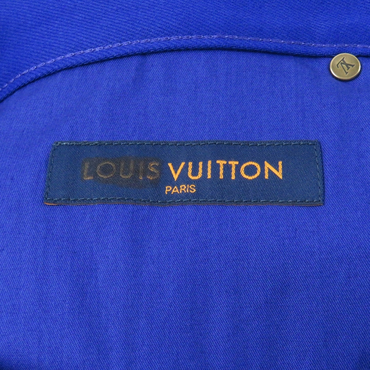 LOUIS VUITTON Denim pants cotton blue 30