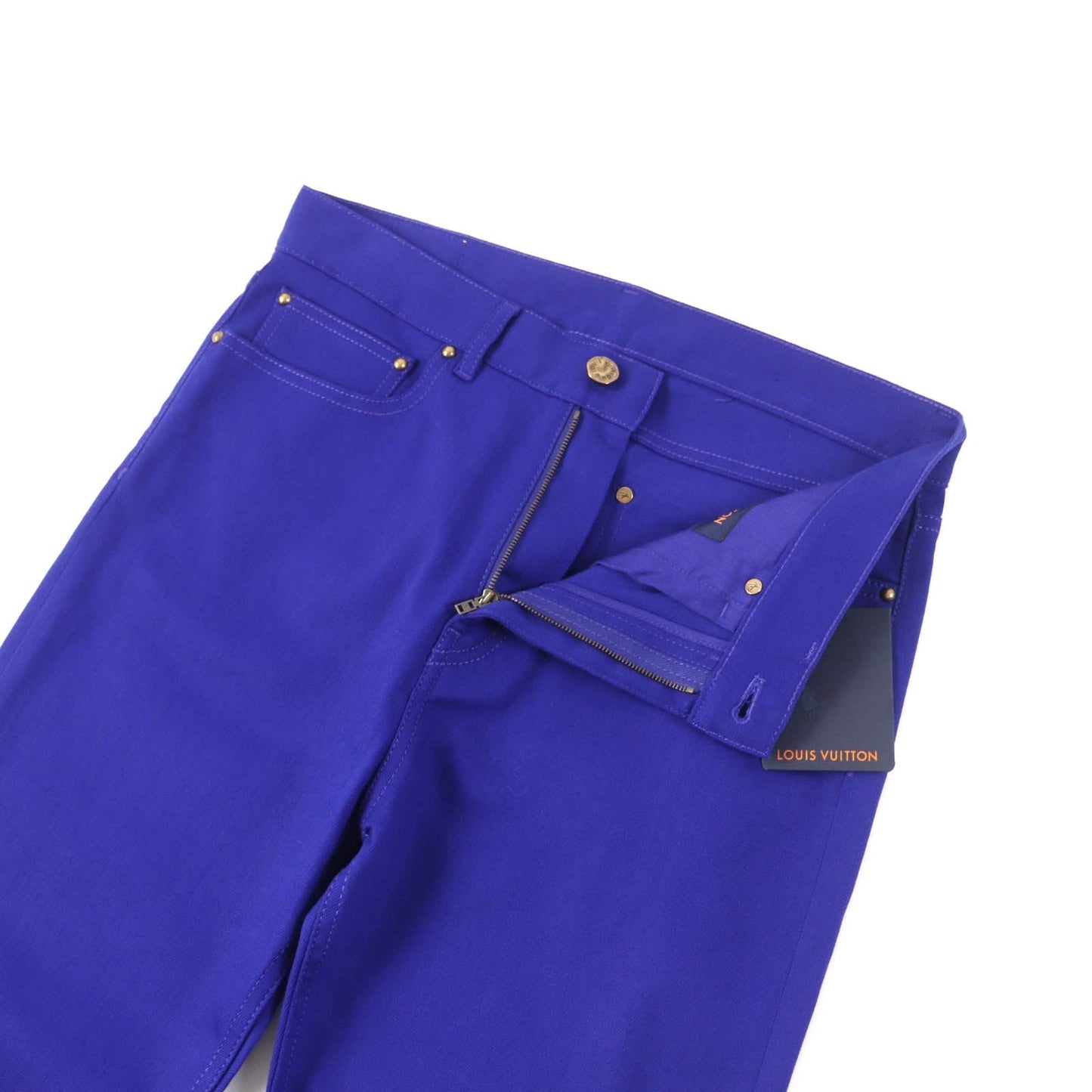 LOUIS VUITTON Denim pants cotton blue 30