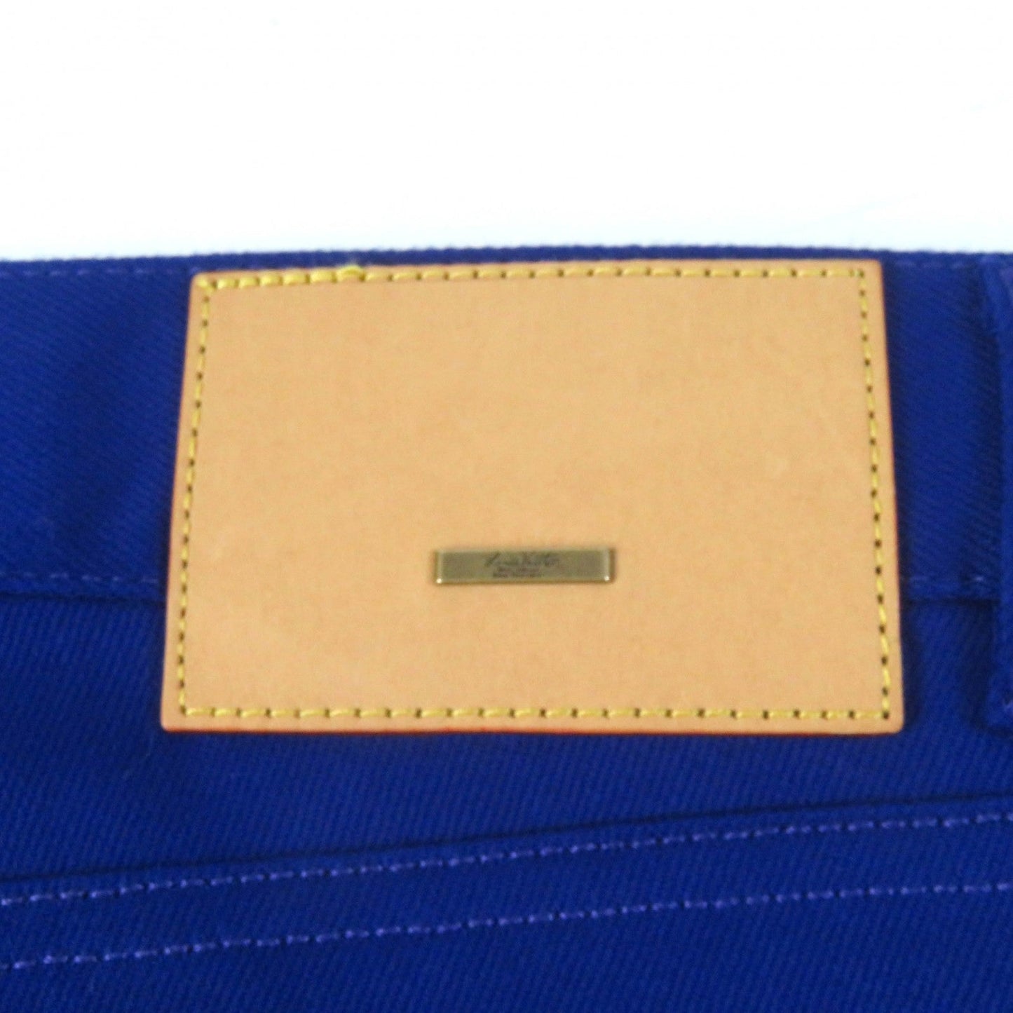 LOUIS VUITTON Denim pants cotton blue 30