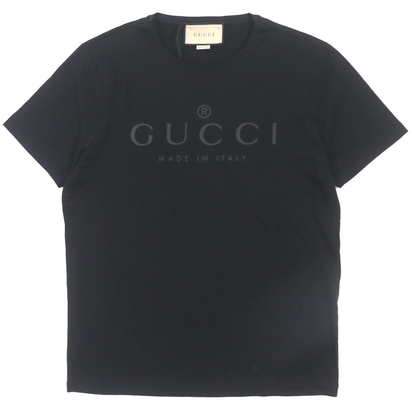 GUCCI Short sleeve T-shirt 441685 cotton black M