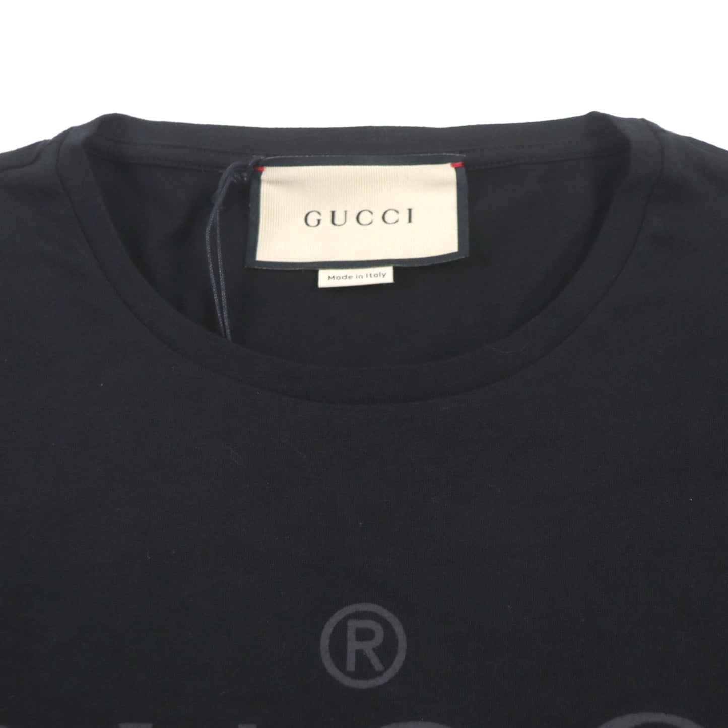 GUCCI Short sleeve T-shirt 441685 cotton black M