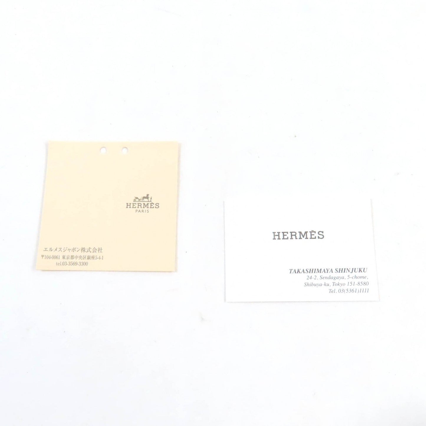 HERMES Long Wallet Purse Togo beige marfa Dogon GM