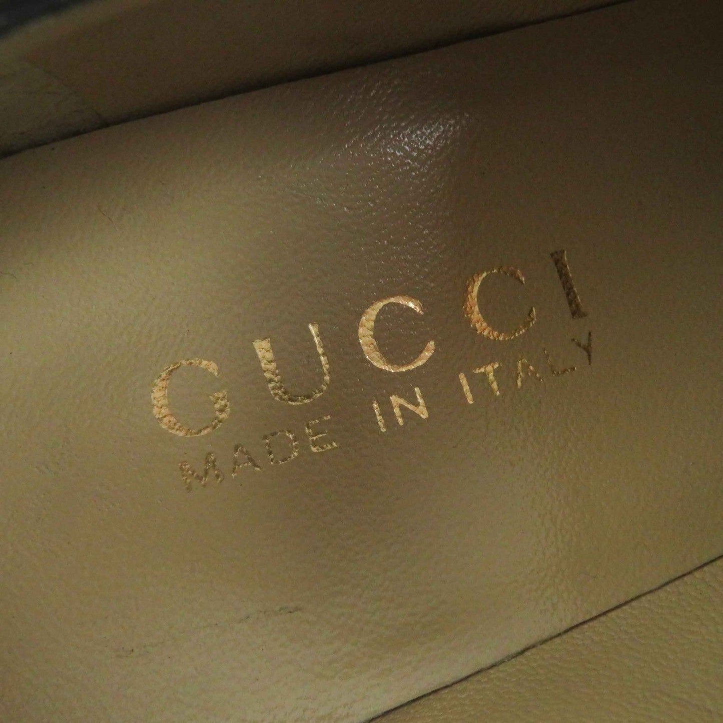 GUCCI loafers 100 0413 leather black 7