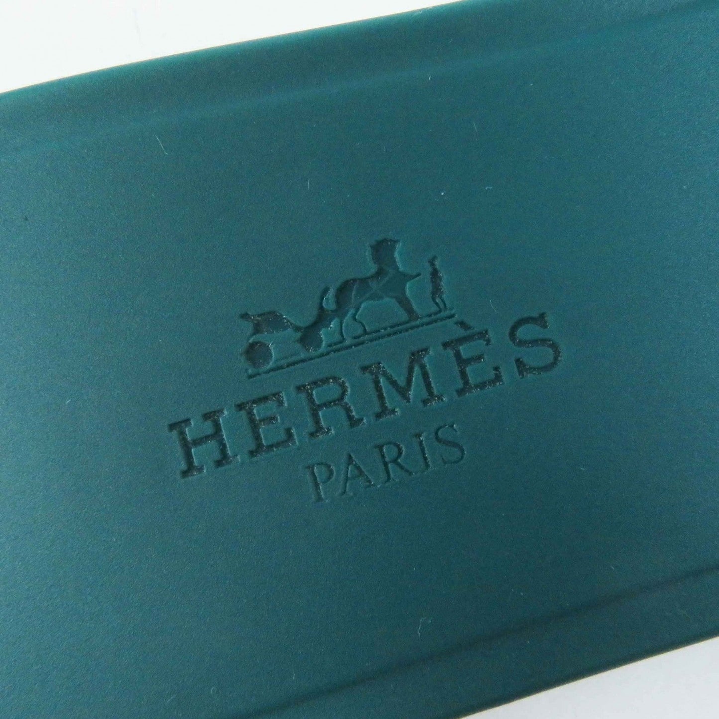 HERMES Sandals rubber green Rivage Rivage 37