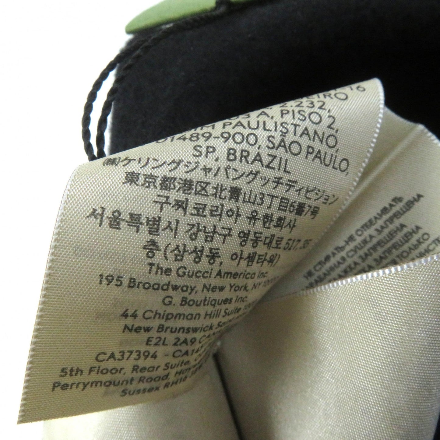 GUCCI beret 714343 wool black