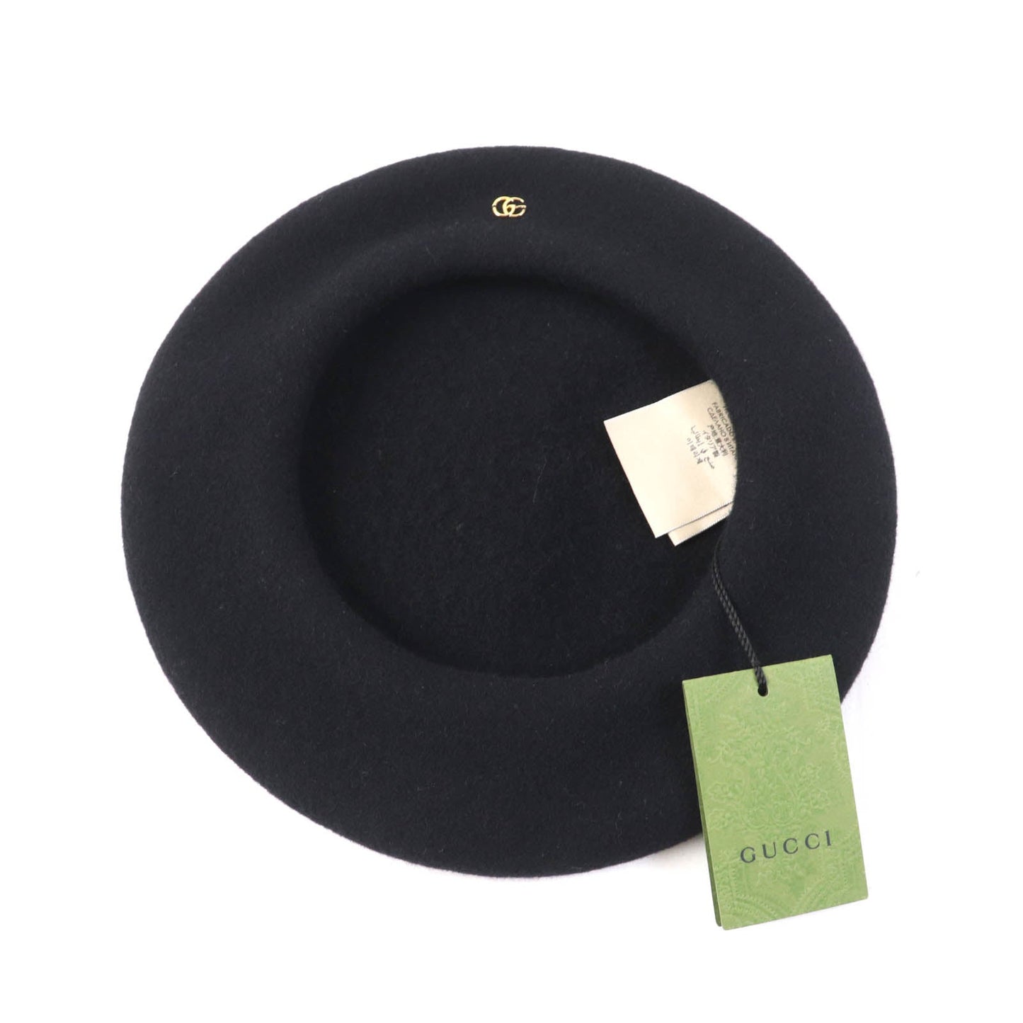 GUCCI beret 714343 wool black