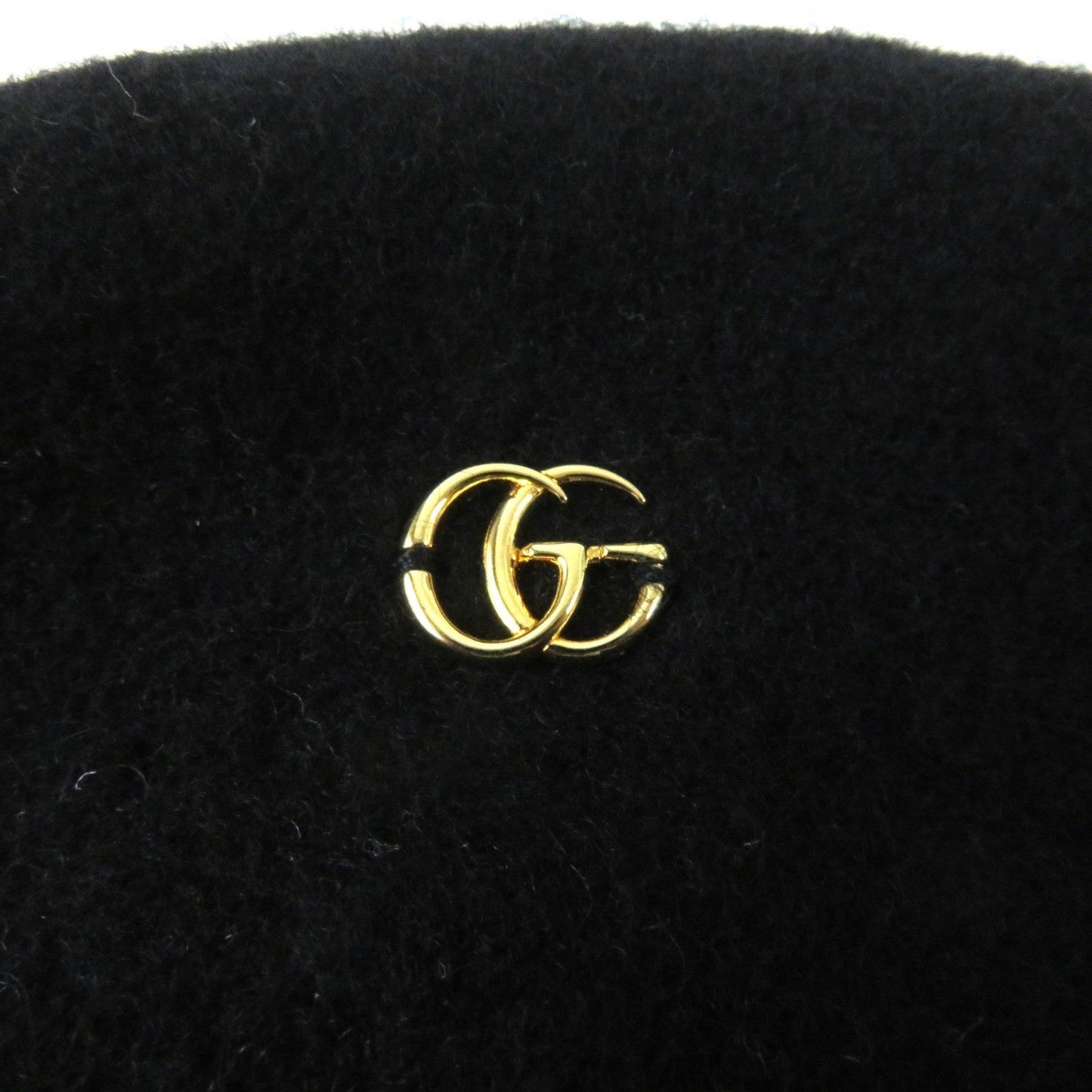 GUCCI beret 714343 wool black