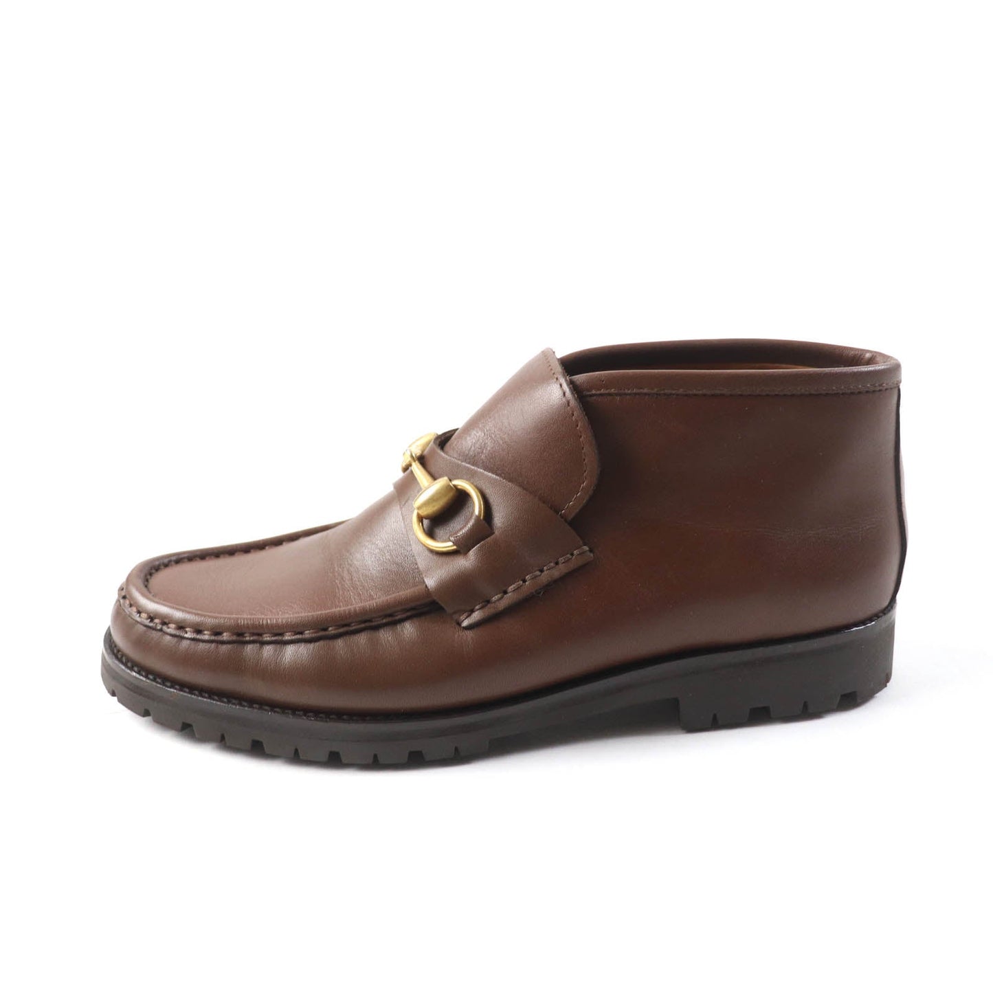 GUCCI Ankle boots 104 0088 leather Brown 7