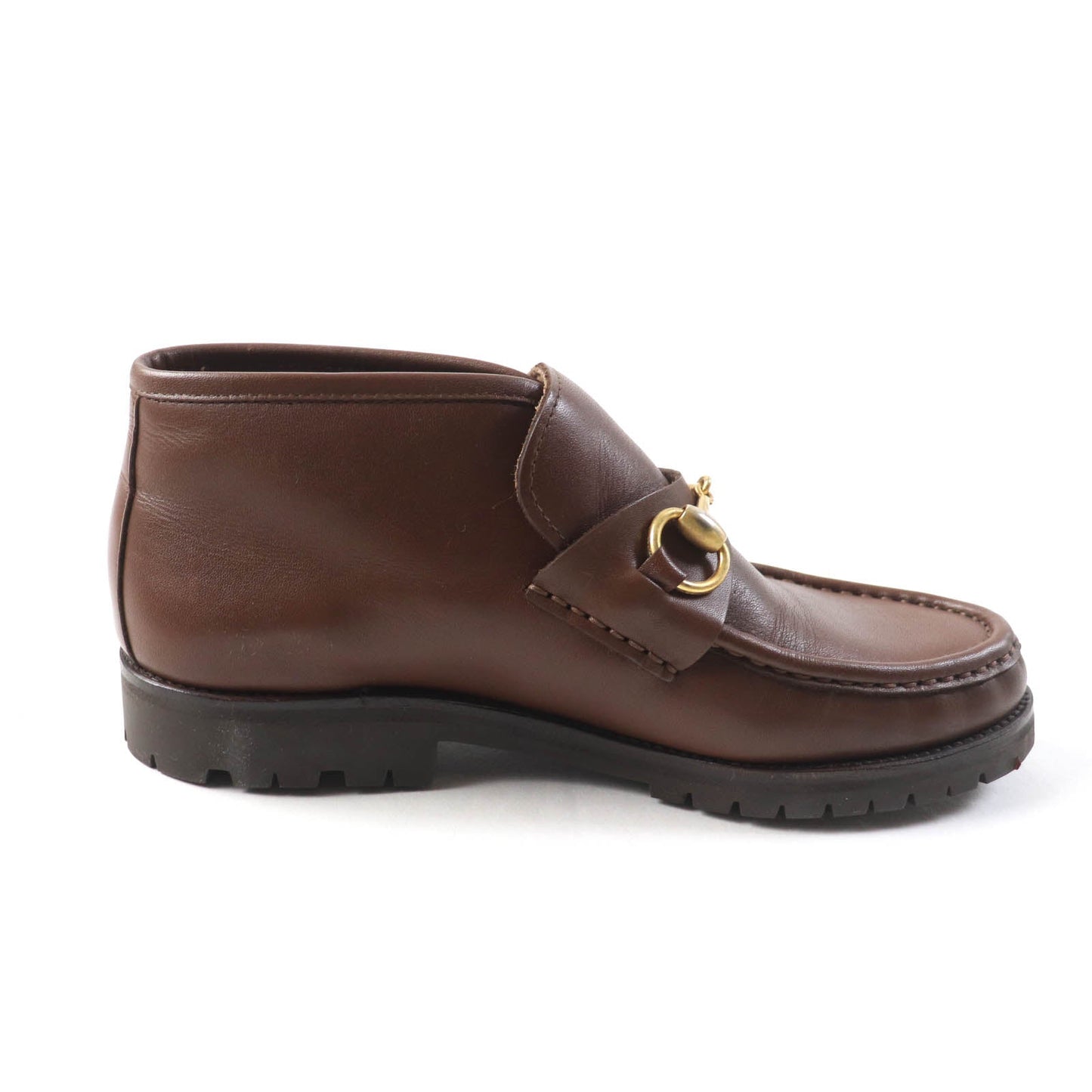 GUCCI Ankle boots 104 0088 leather Brown 7