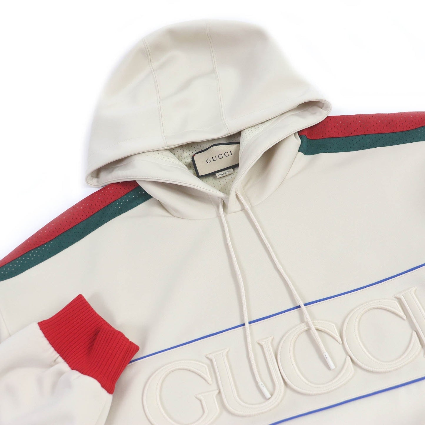 GUCCI Hoodie 752274 polyester Ivory L