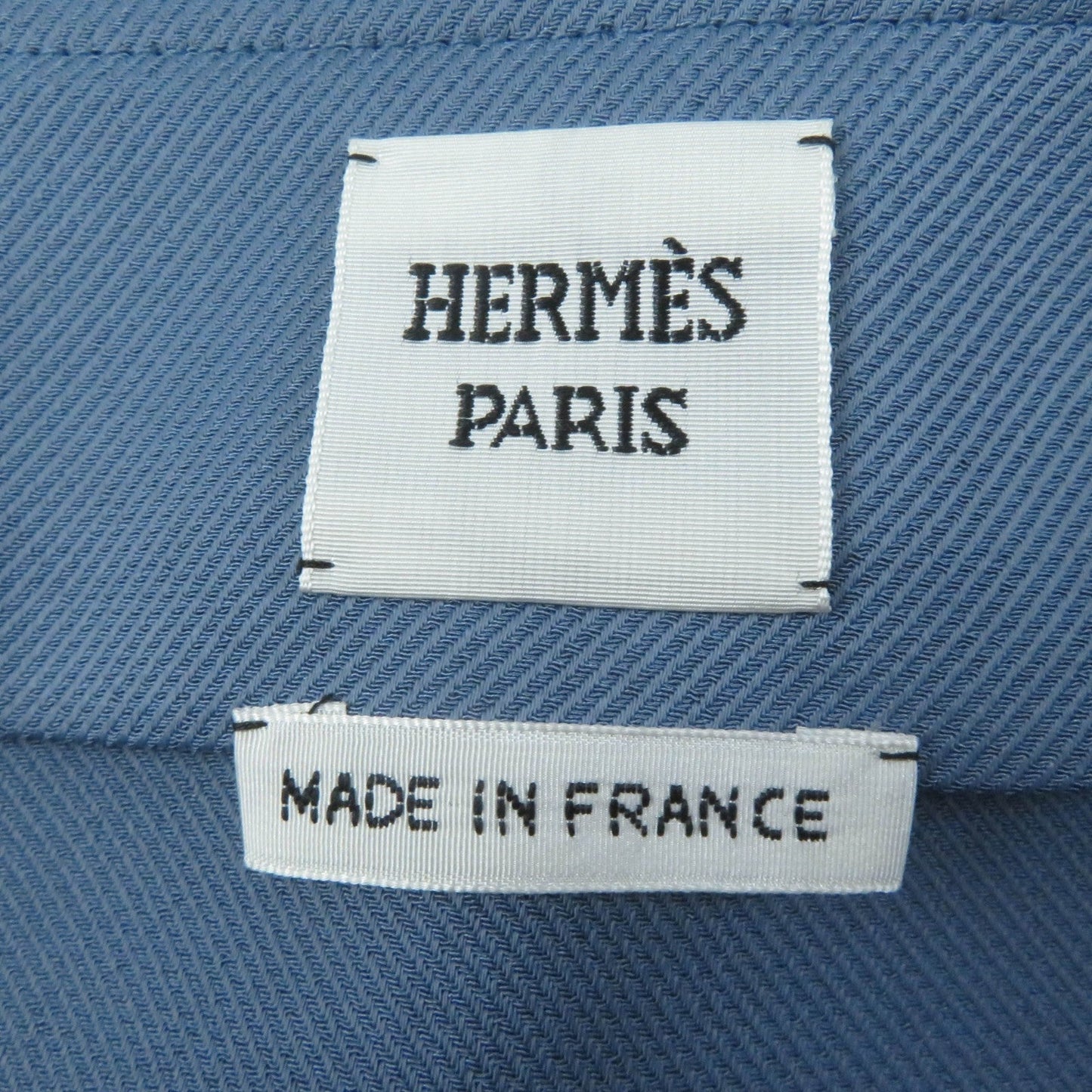HERMES Wrap skirt Rayon Blue type 38