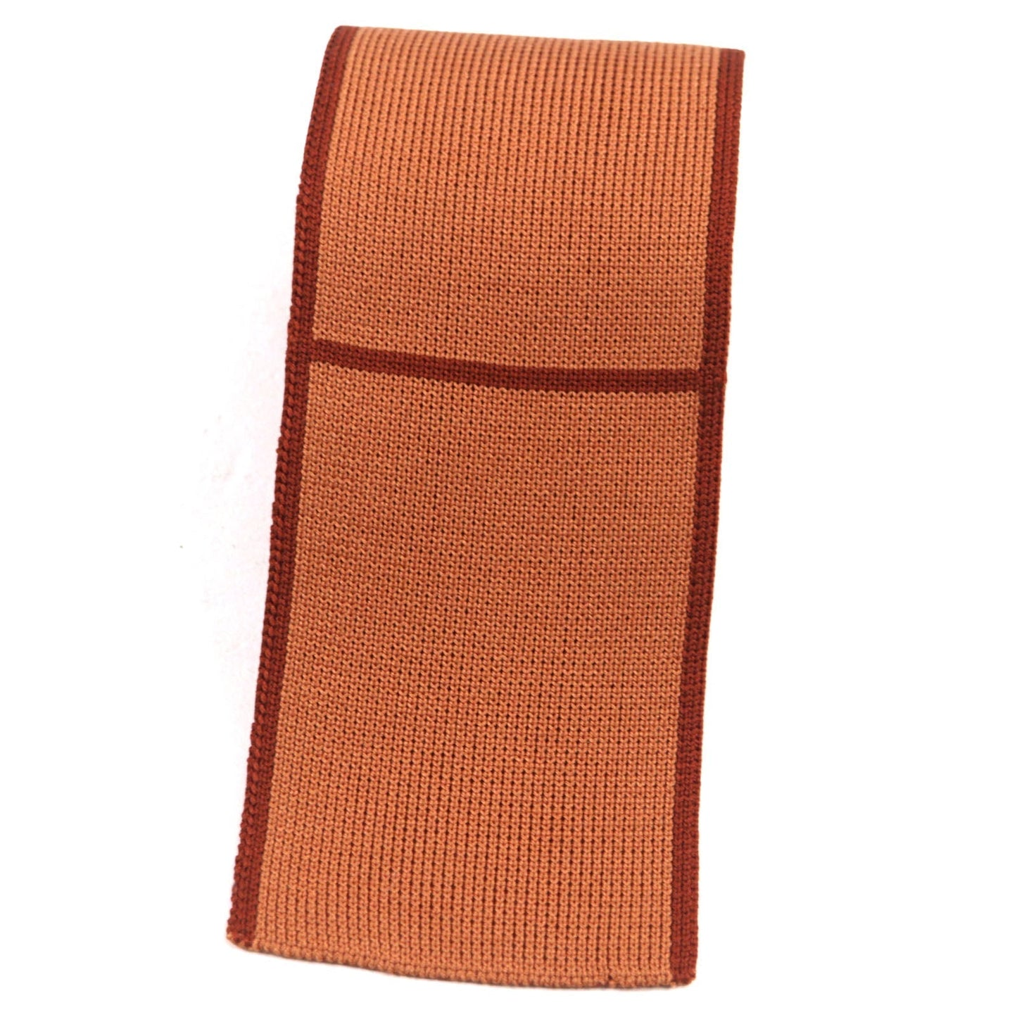 HERMES tie silk Bordeaux Orange