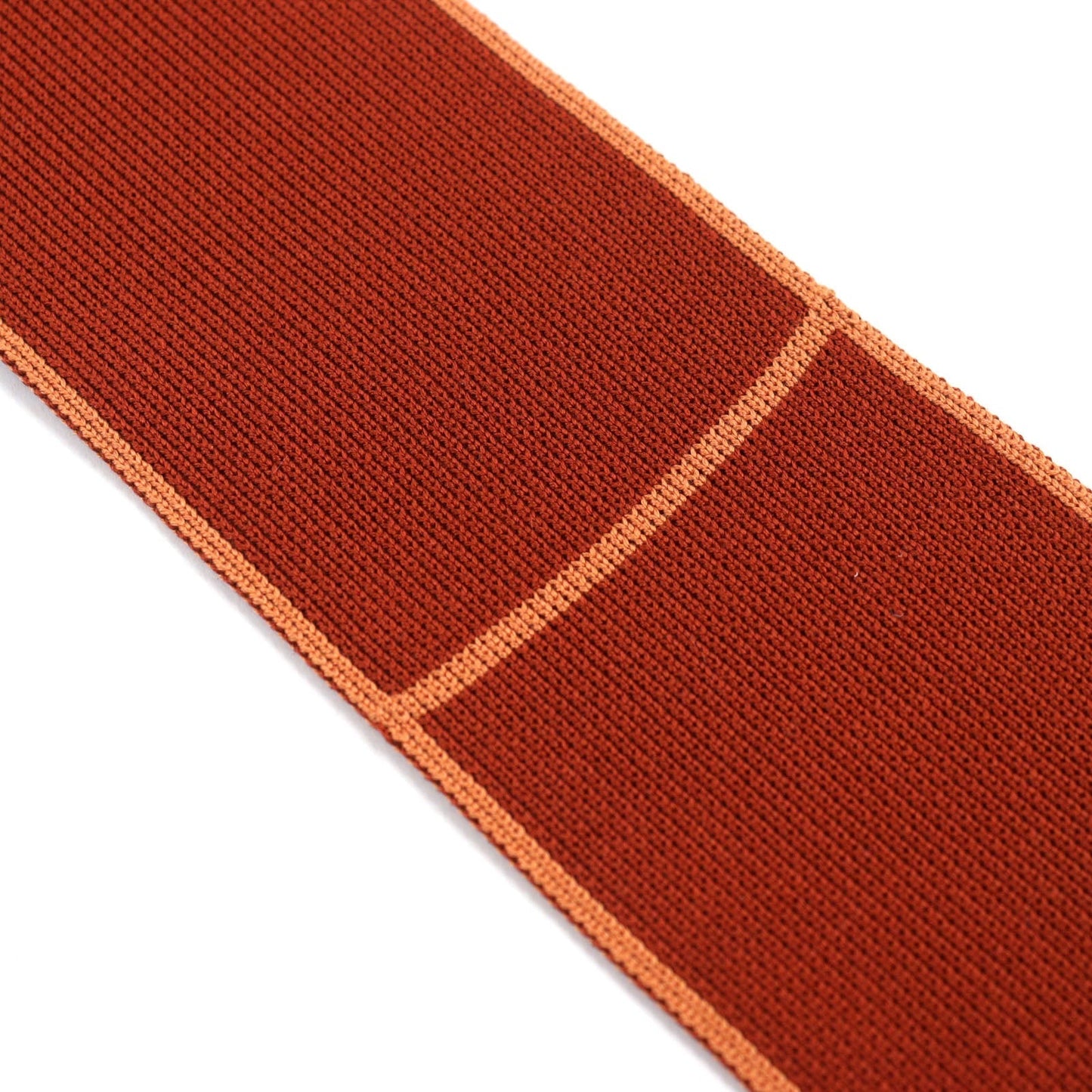 HERMES tie silk Bordeaux Orange