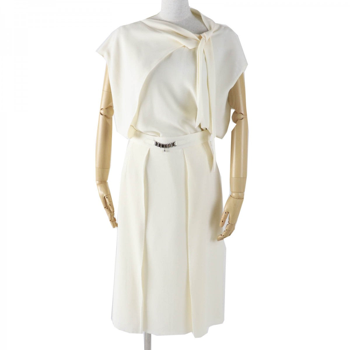 HERMES setup 2H0606DC/2H0316DC silk Ivory