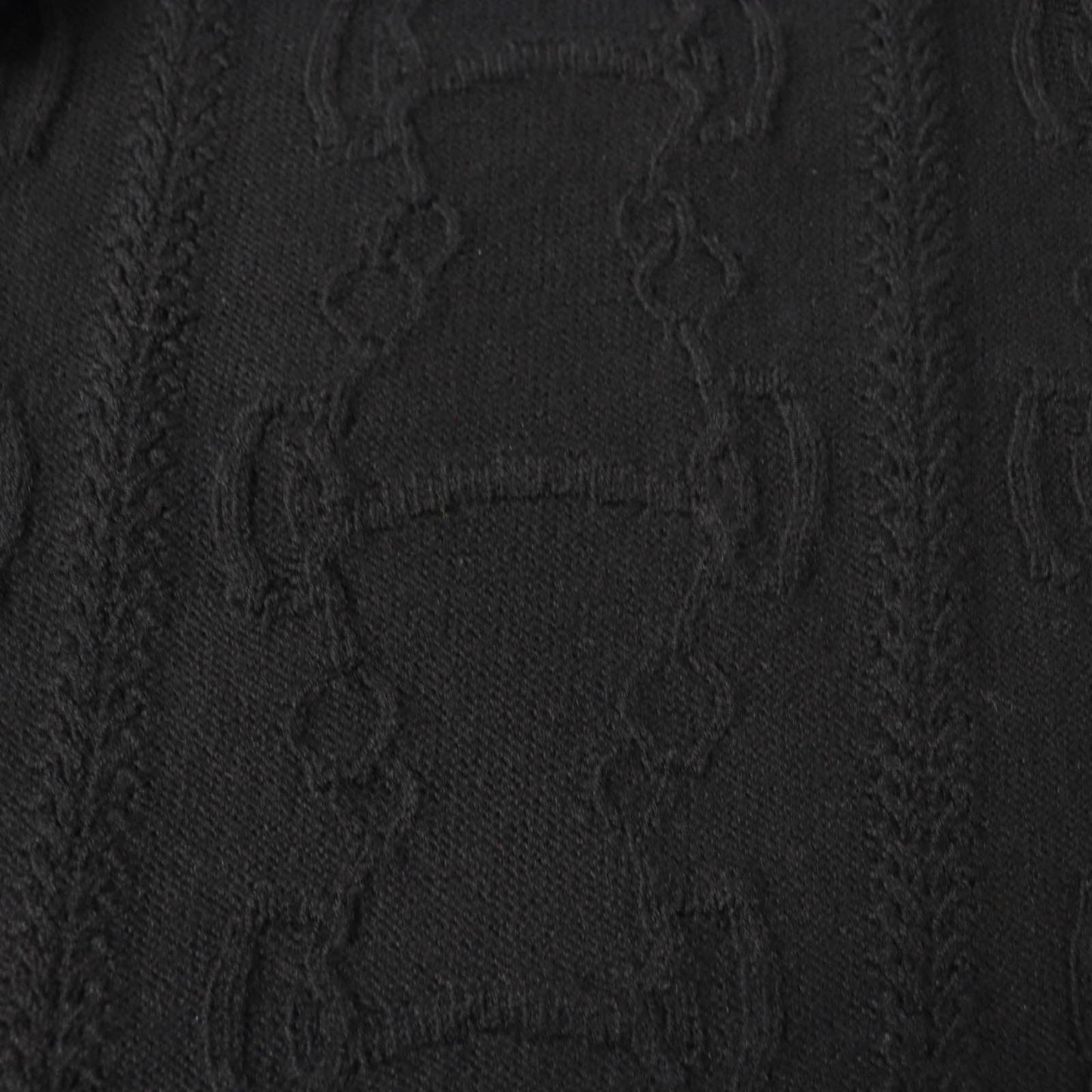 HERMES knit 2H2644D6 Main: 80% wool, Main: 20% cashmere, Part: 74% wool, Part: 19% cashmere, Part: 5% nylon black Women 34 Used