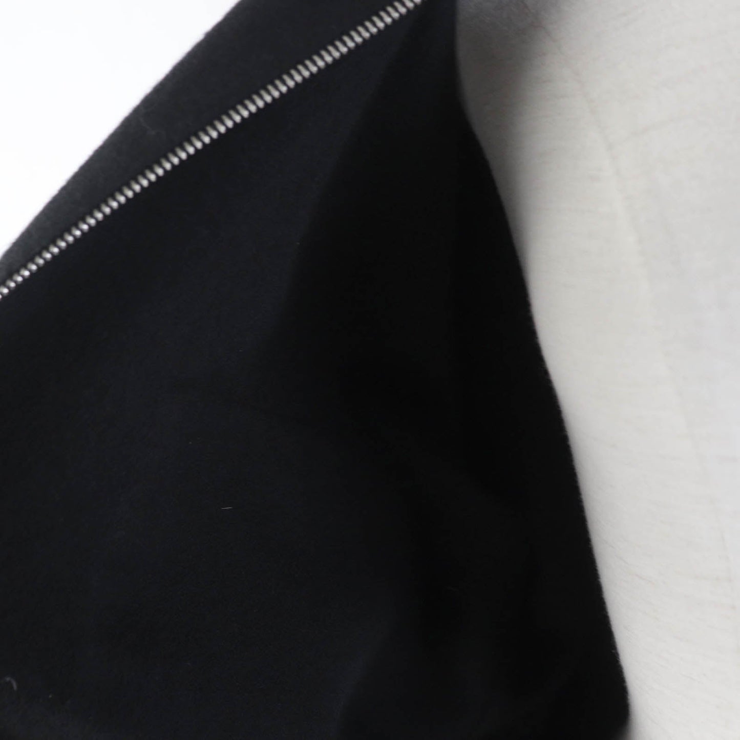 HERMES No color jacket cashmere black 42