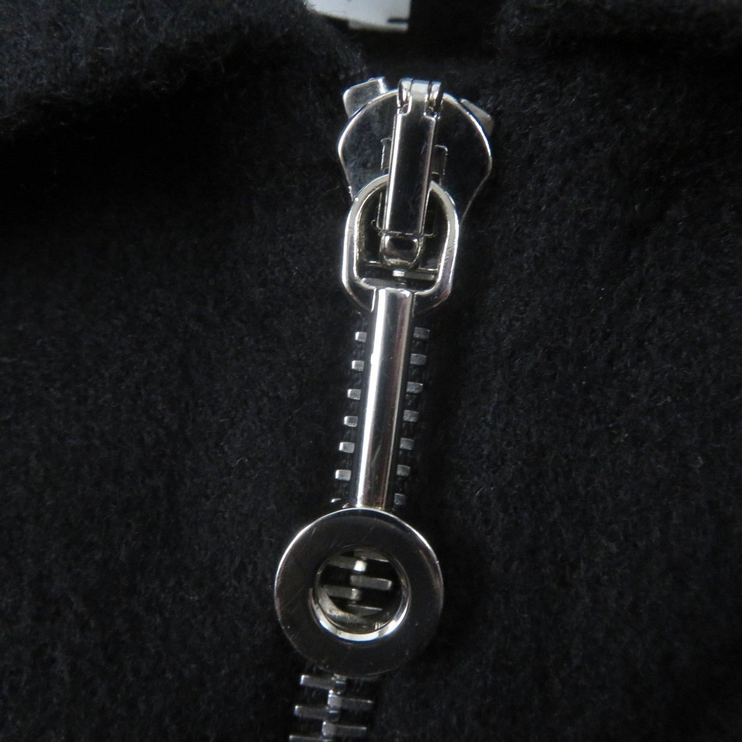 HERMES No color jacket cashmere black 42