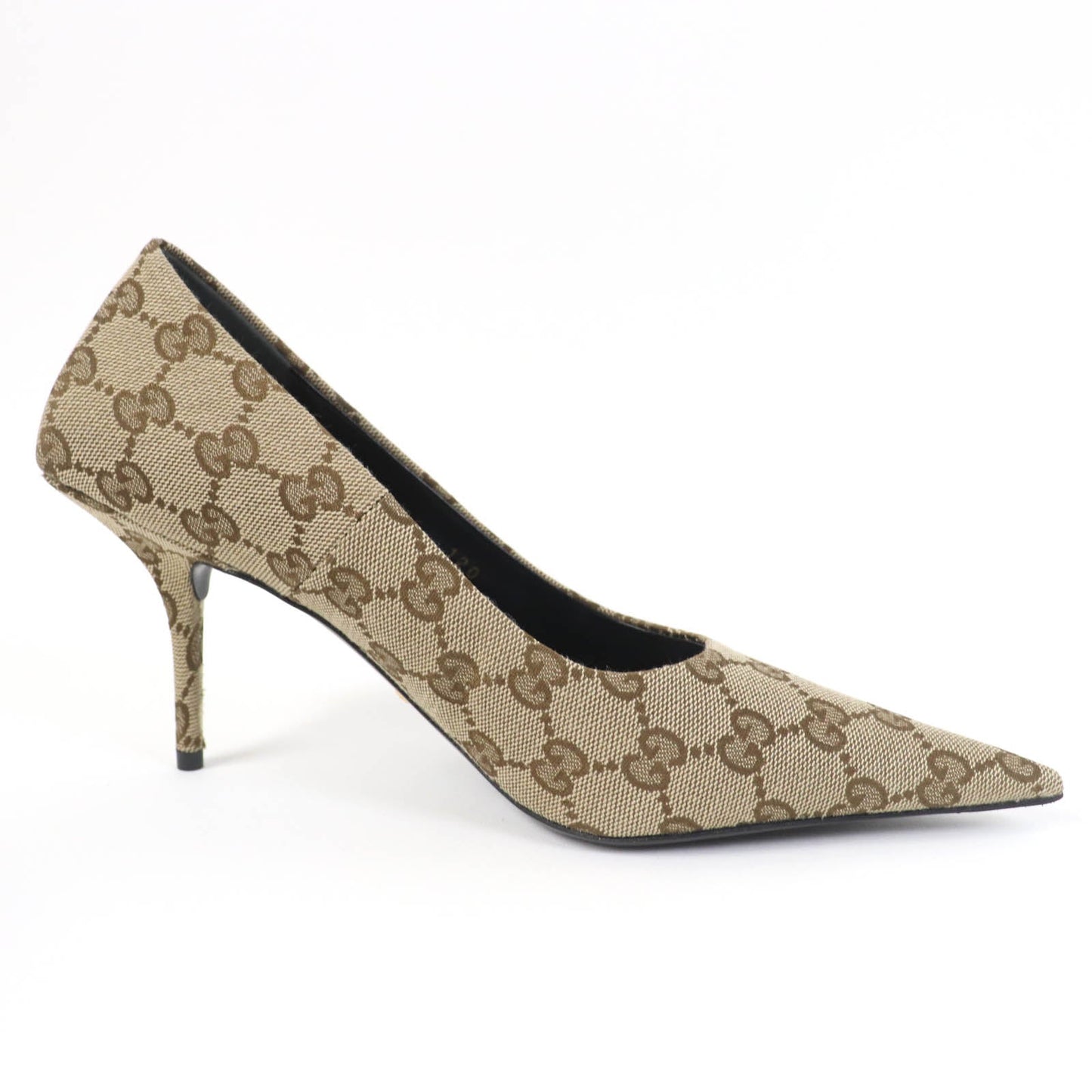 GUCCI pumps 676603 GG canvas Brown type 36