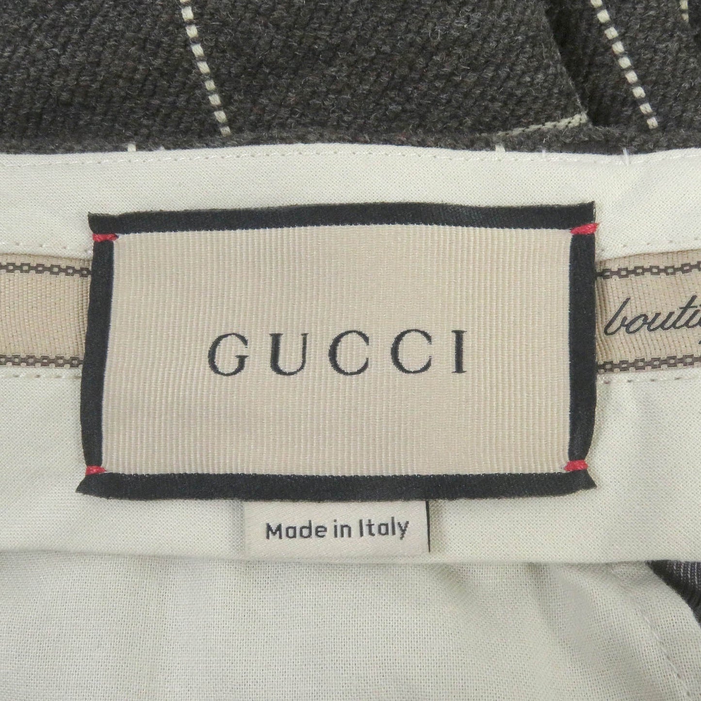 GUCCI Pants 710564 wool Brown 48