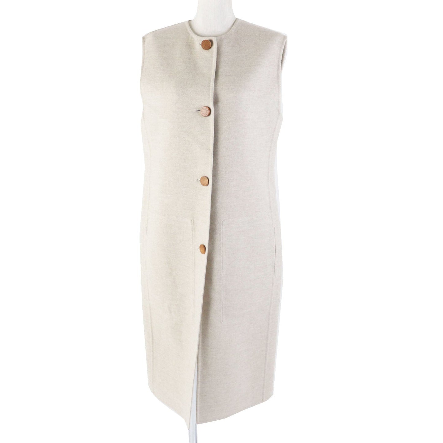 HERMES Best 3H0191DB cashmere light beige 38