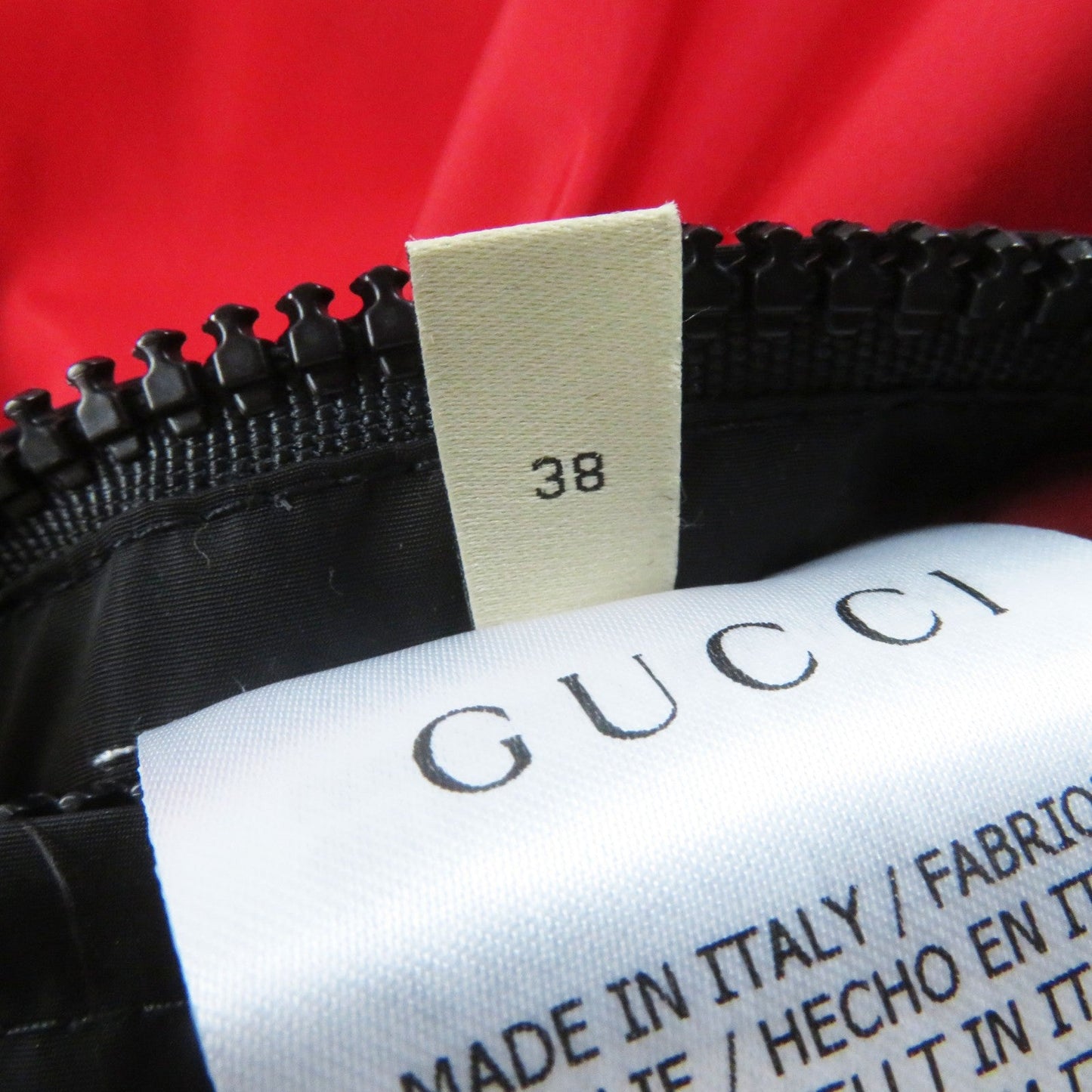 GUCCI Down jacket 717558 cotton Beige brown 38